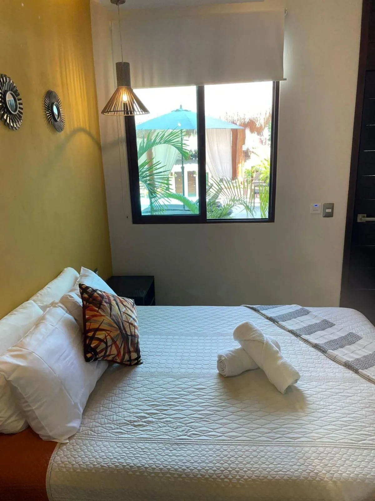 Bed in Hotel Diosa del Agua Bacalar