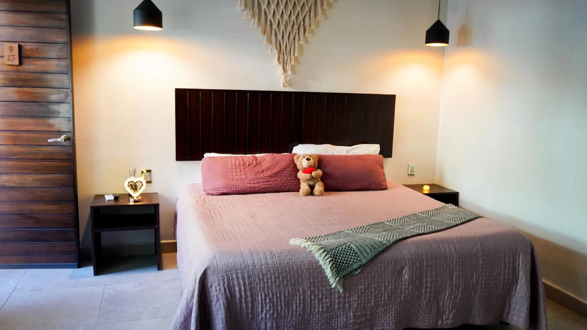 Bed in Hotel Diosa del Agua Bacalar