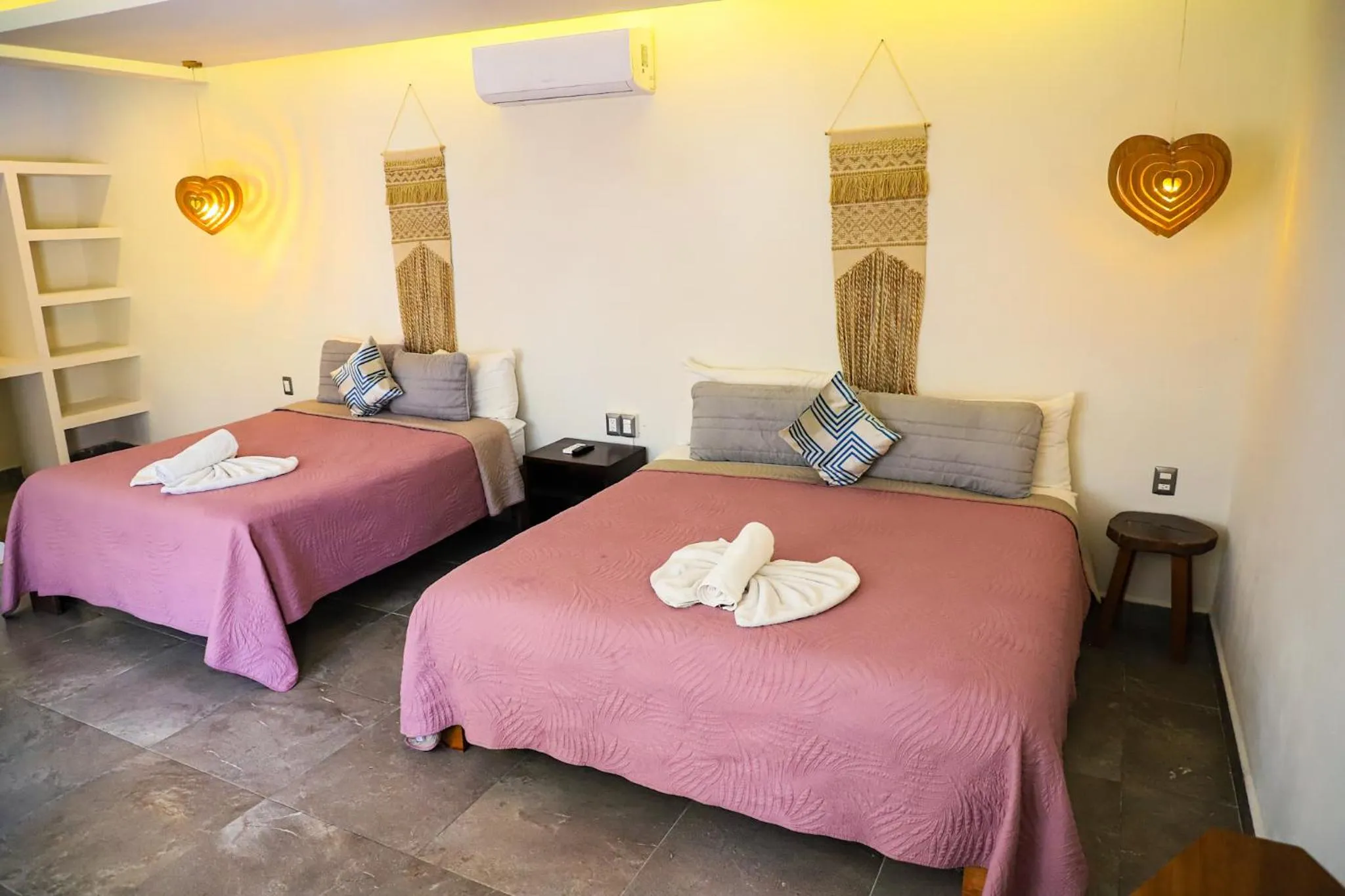 Bed in Hotel Diosa del Agua Bacalar