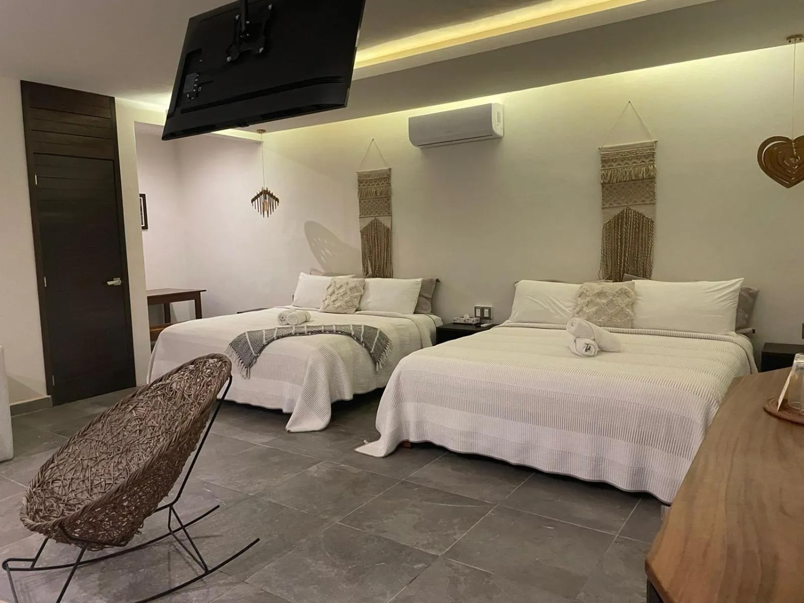 Bed in Hotel Diosa del Agua Bacalar