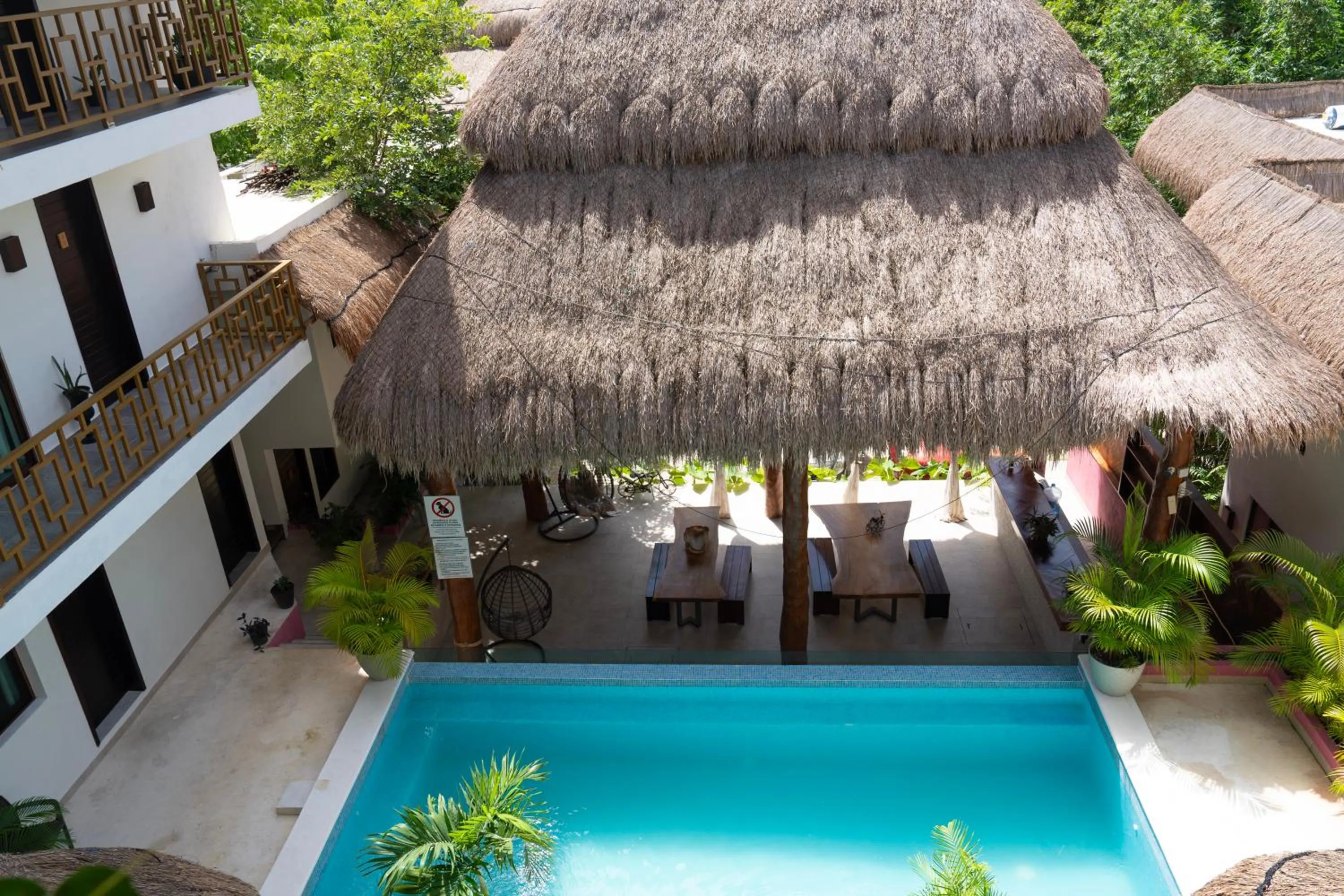 Property building in Hotel Diosa del Agua Bacalar
