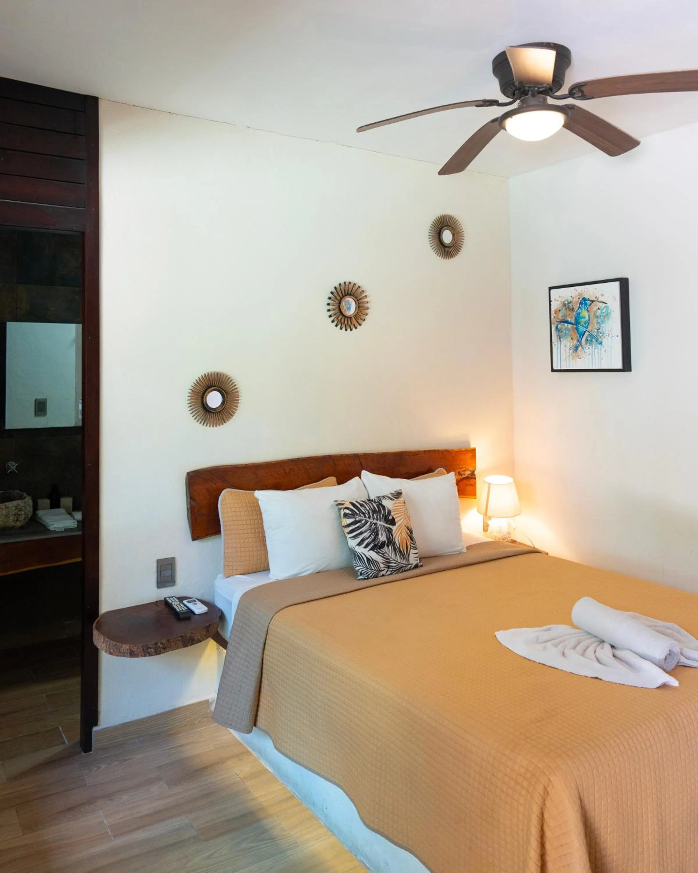 Bedroom, Bed in Hotel Diosa del Agua Bacalar