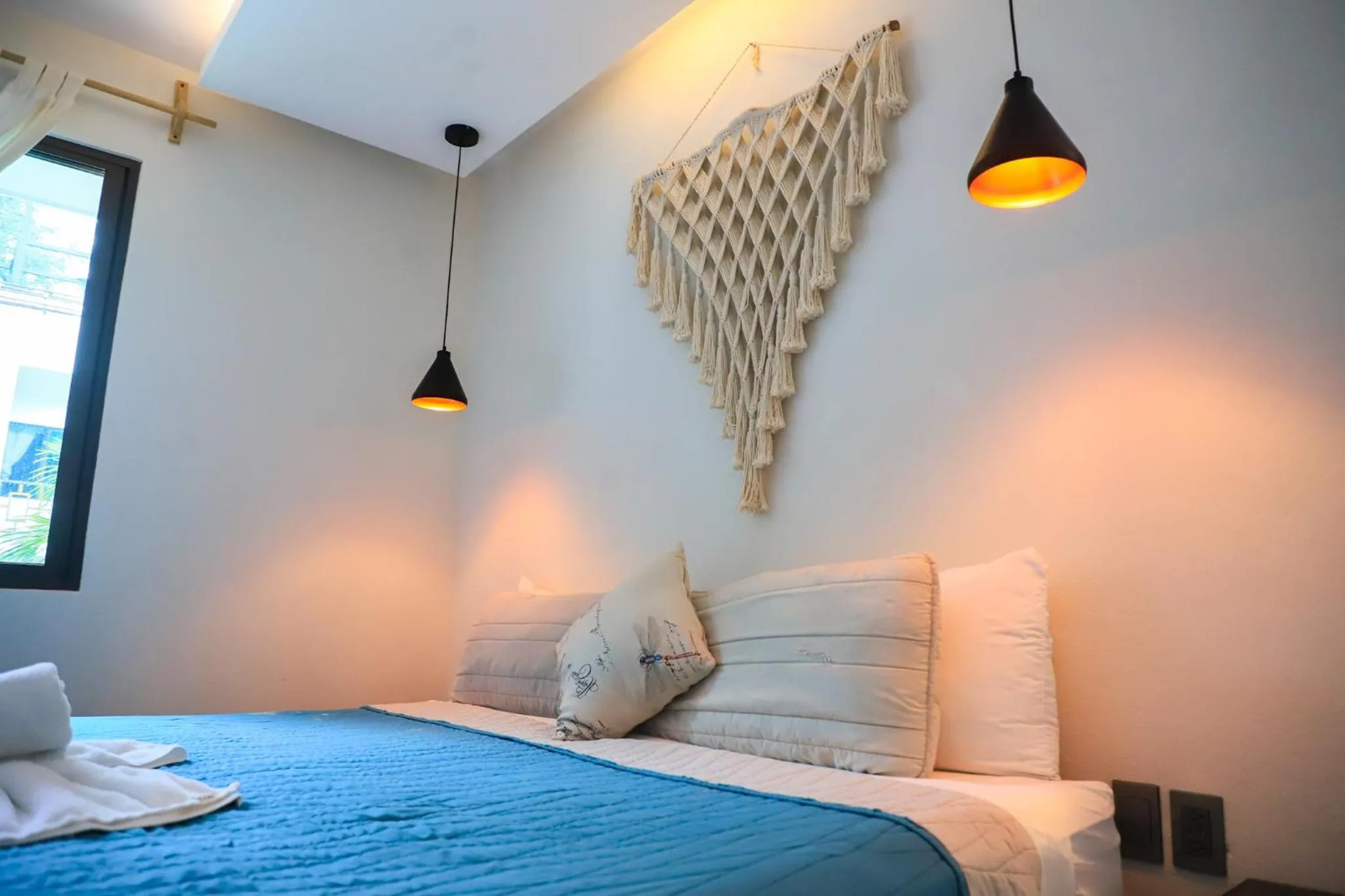 Bed in Hotel Diosa del Agua Bacalar