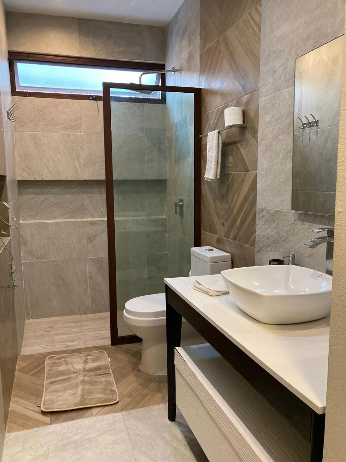 Shower in Hotel Diosa del Agua Bacalar