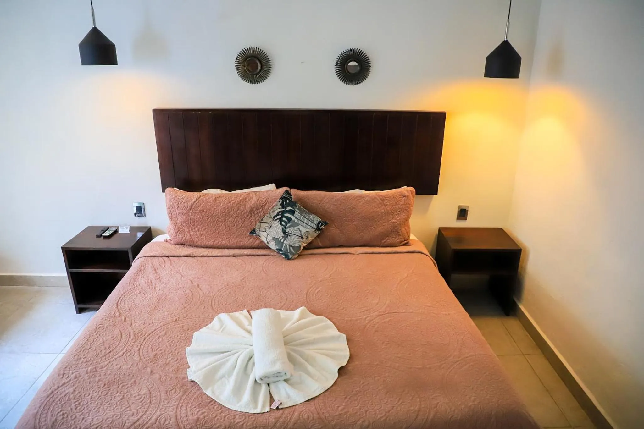 Bed in Hotel Diosa del Agua Bacalar