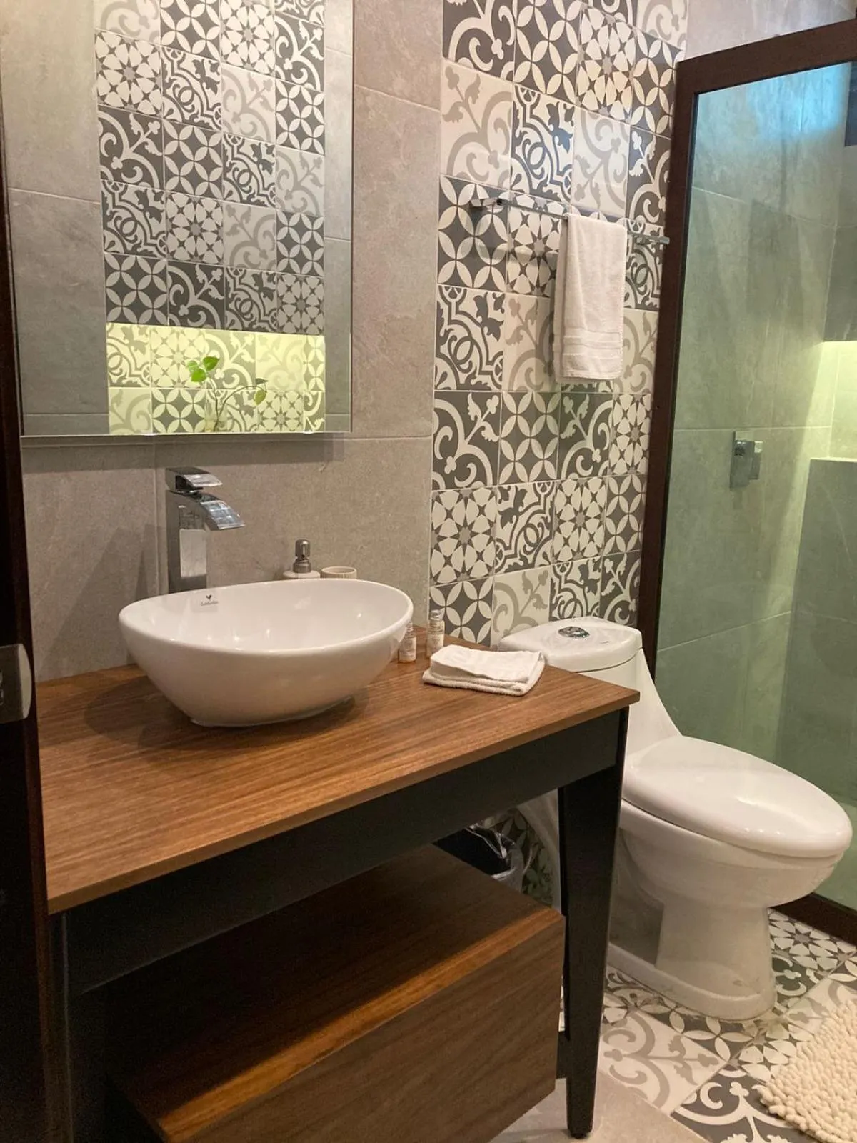 Bathroom in Hotel Diosa del Agua Bacalar