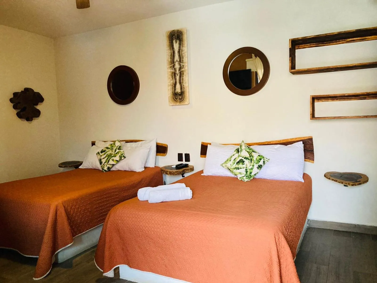 Bed in Hotel Diosa del Agua Bacalar