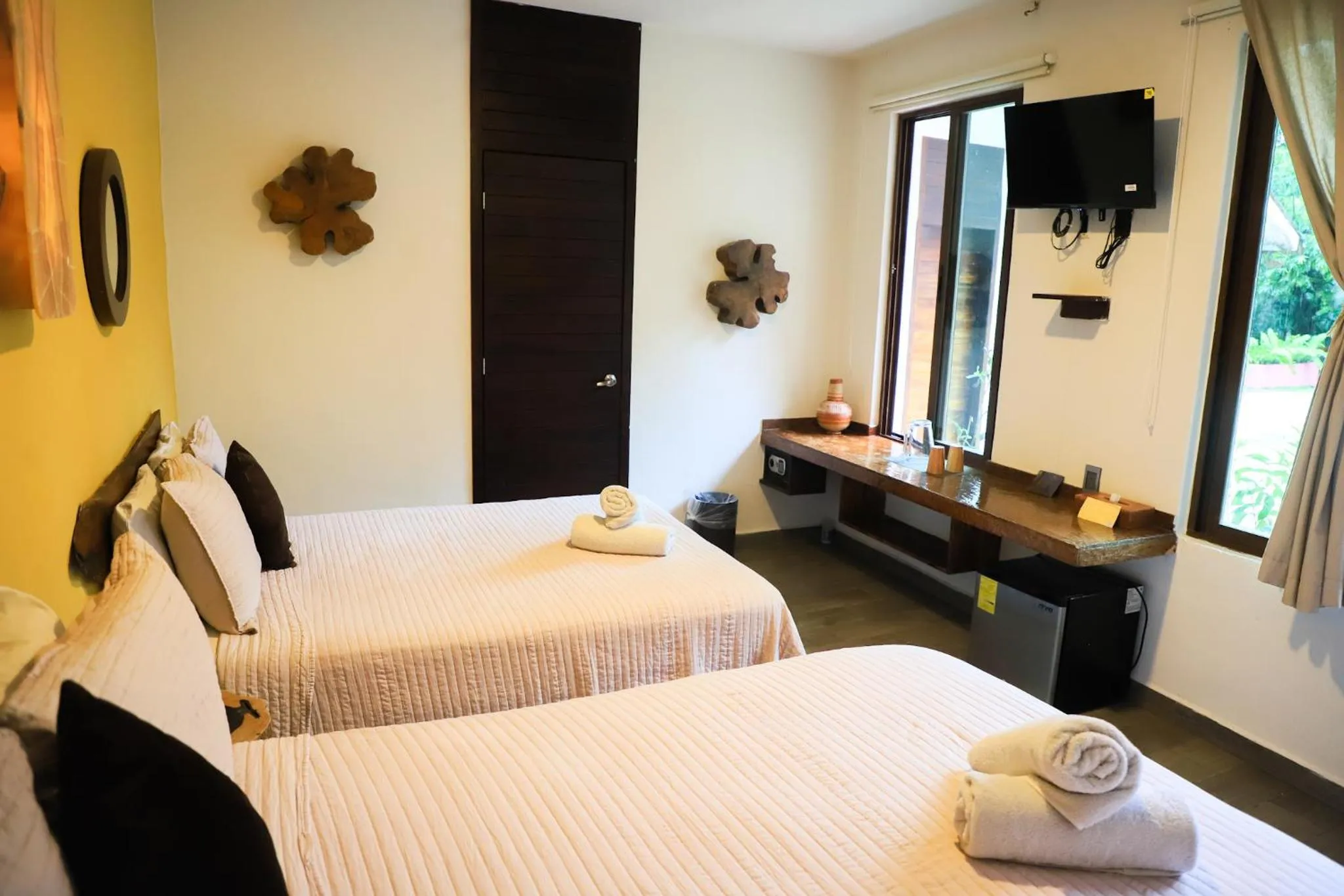 Bed in Hotel Diosa del Agua Bacalar