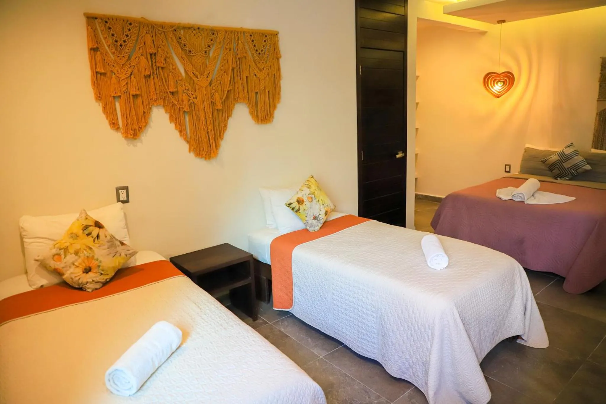 Bed in Hotel Diosa del Agua Bacalar