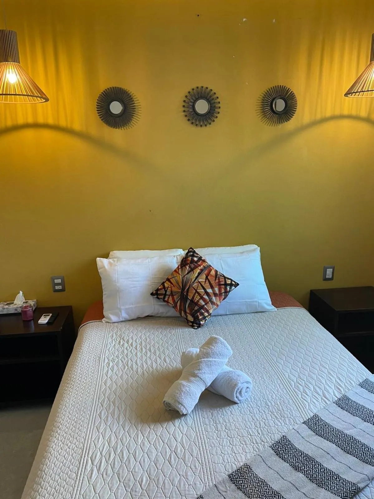 Bed in Hotel Diosa del Agua Bacalar