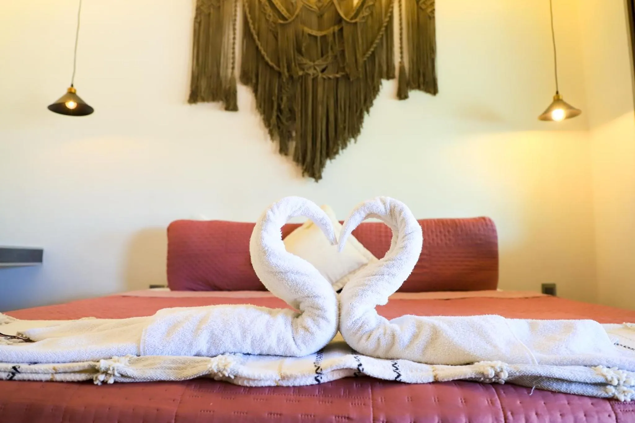 Bed in Hotel Diosa del Agua Bacalar