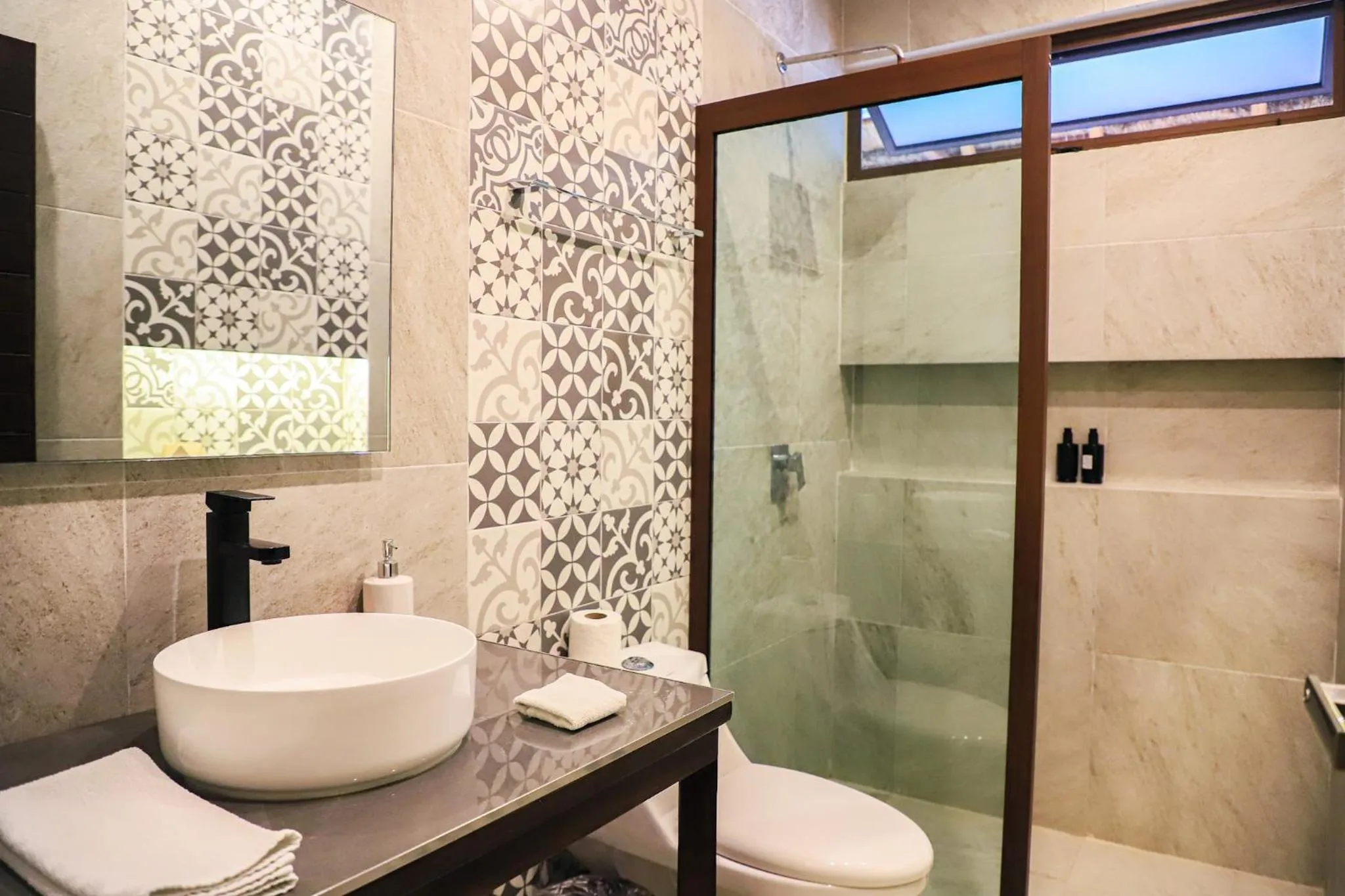 Bathroom in Hotel Diosa del Agua Bacalar