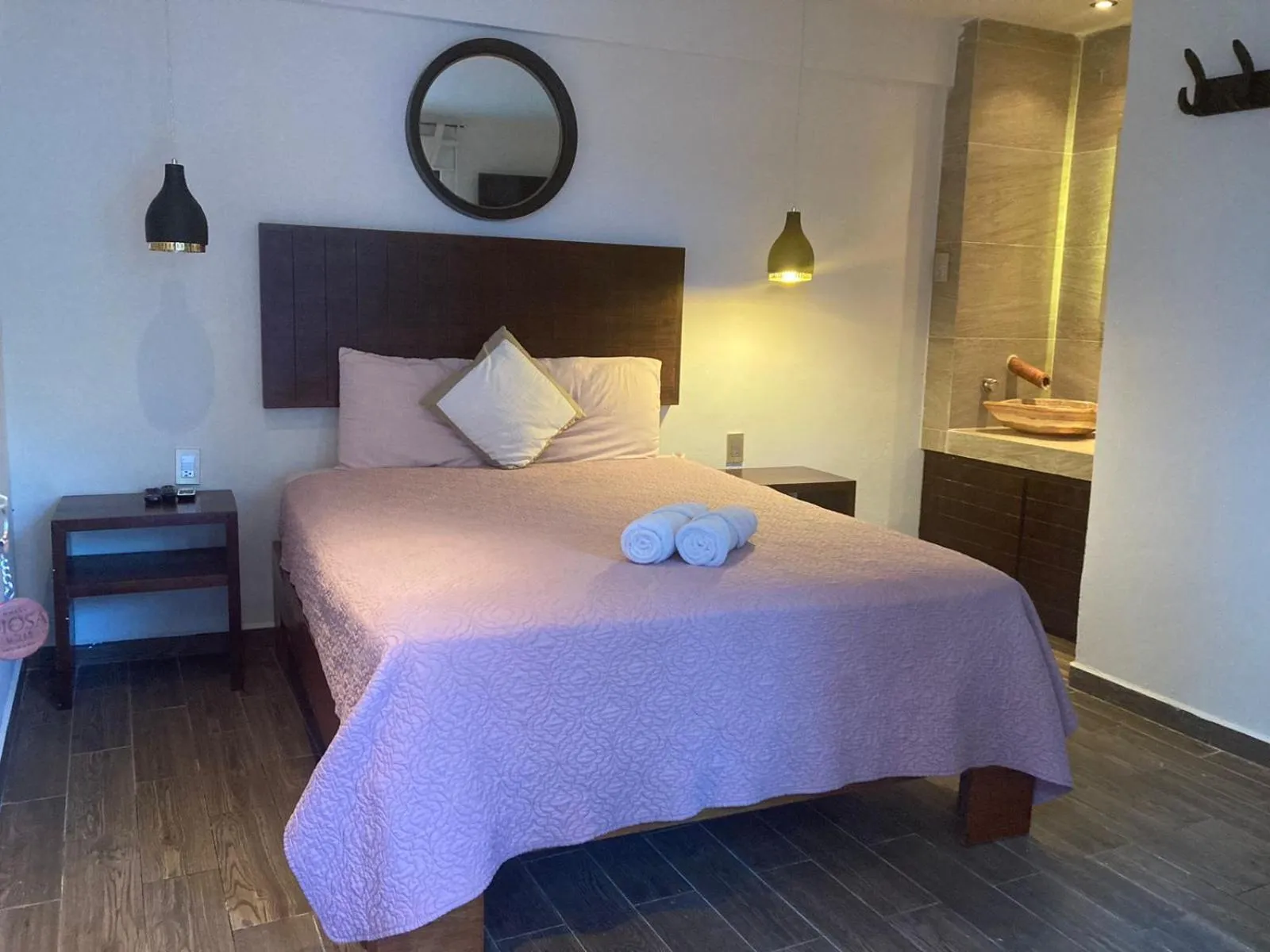 Bed in Hotel Diosa del Agua Bacalar