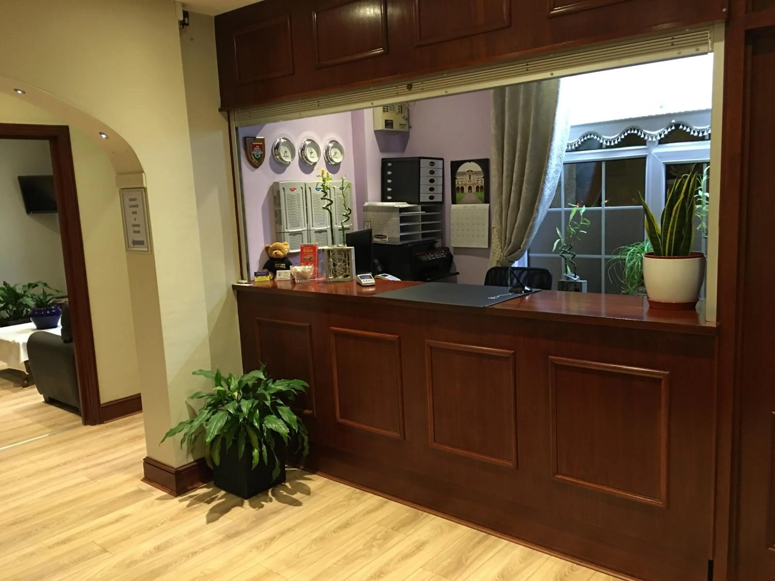 Lobby or reception in Balkan Lodge Oxford