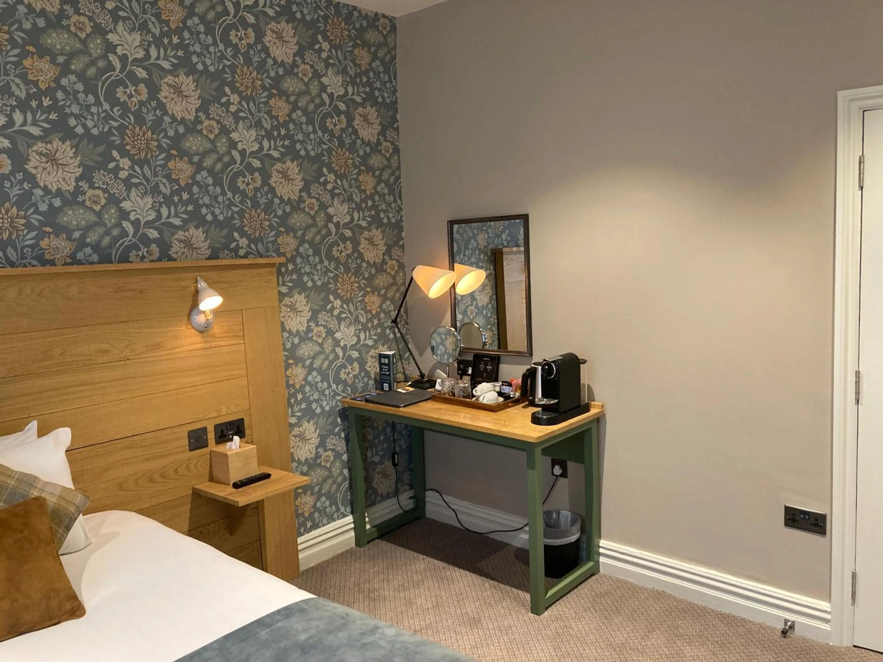 Bed in The Black Hat