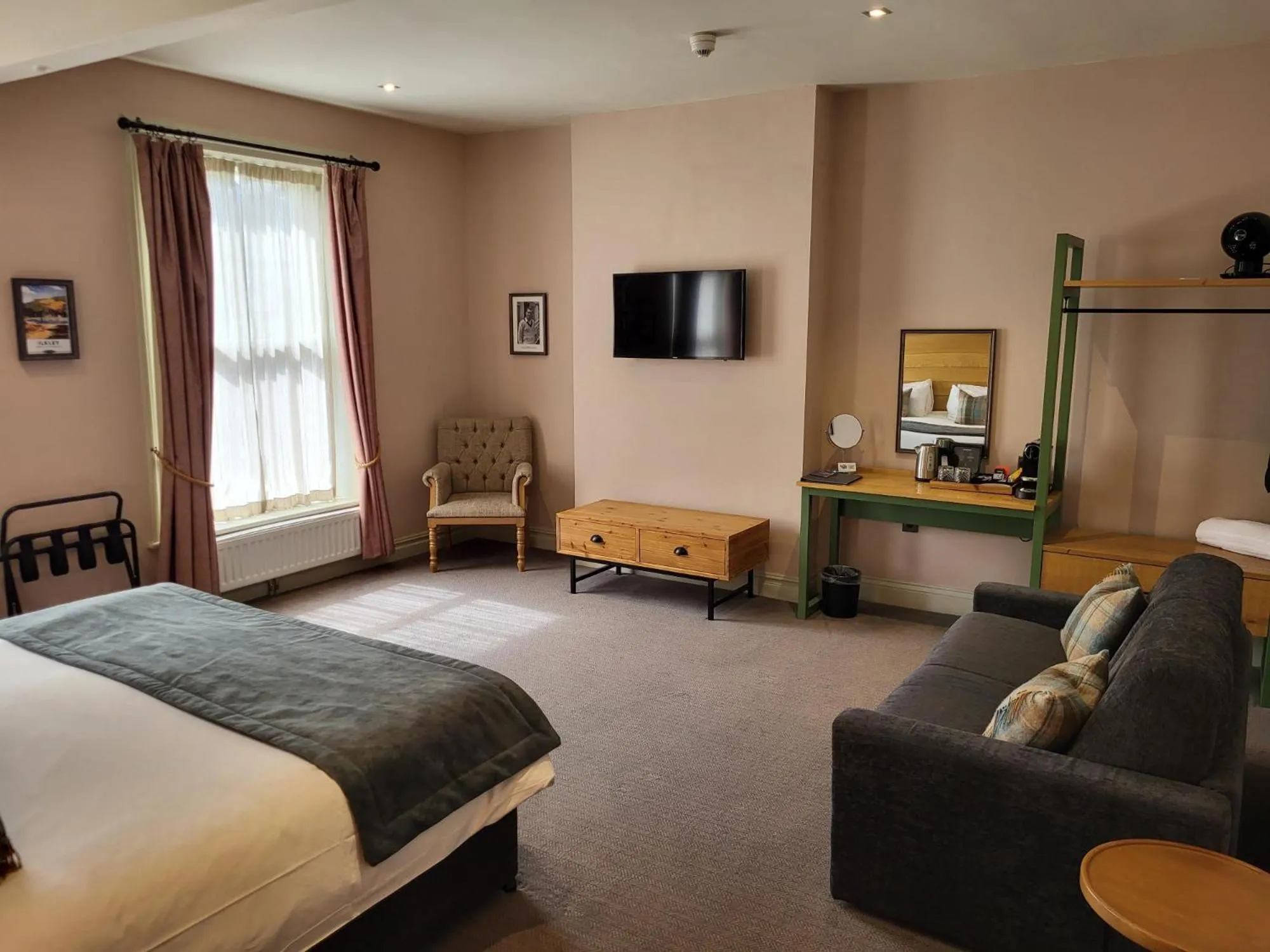 Bed in The Black Hat