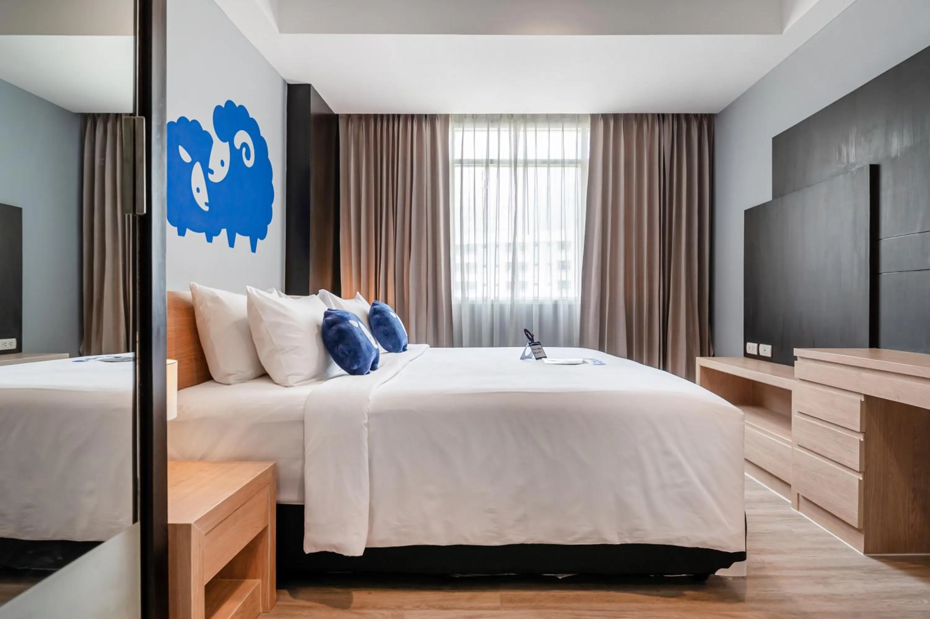 Bed in Kokotel Bangkok Dheva Thonglor