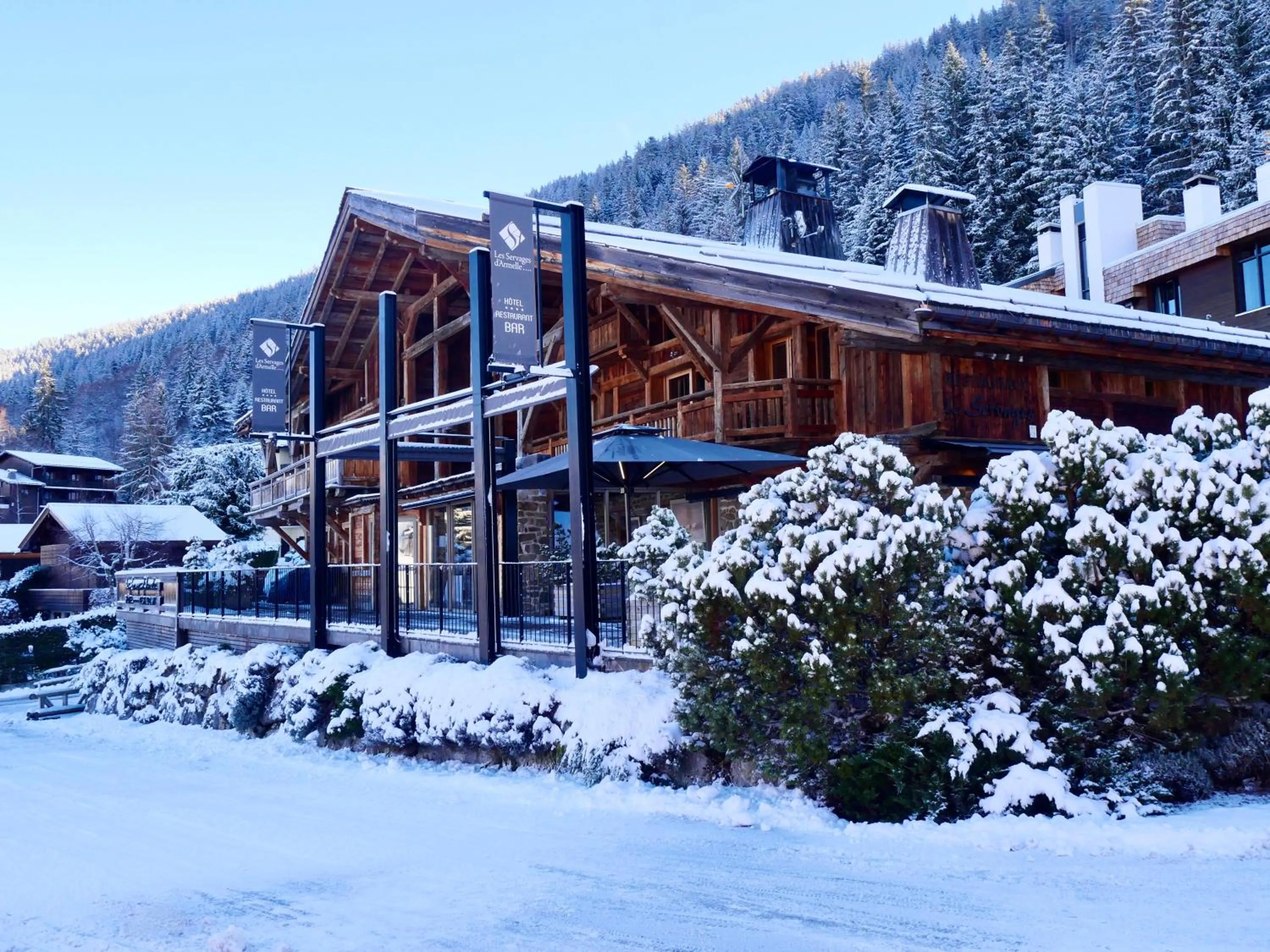 Property building in Hôtel Les Servages d'Armelle