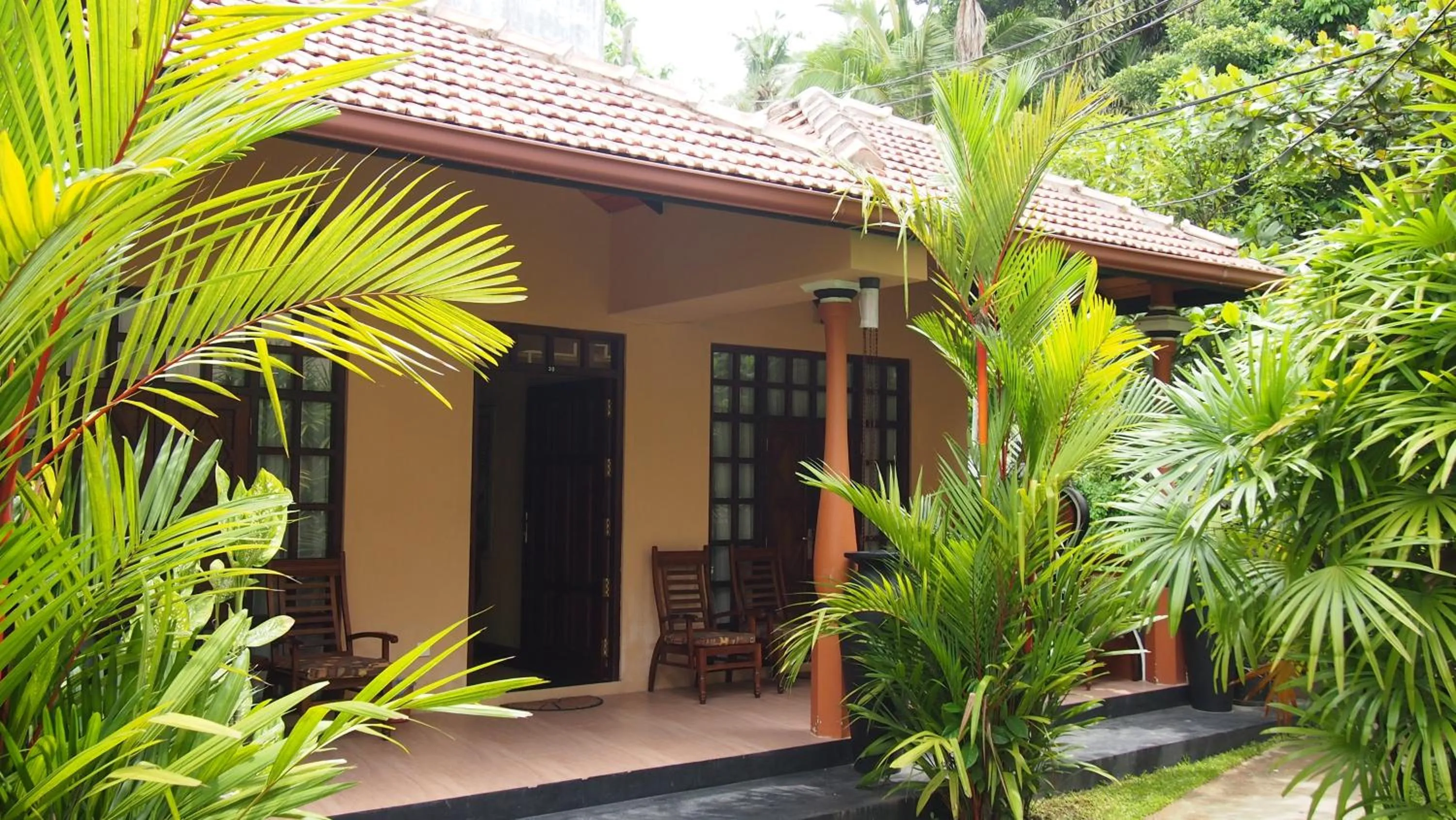 Facade/entrance in Hotel Flower Garden