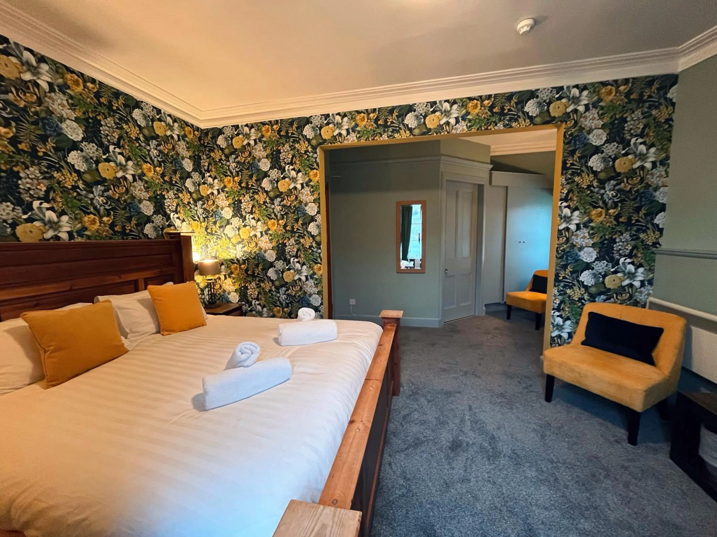 Bed in Achray House Restaurant with Rooms