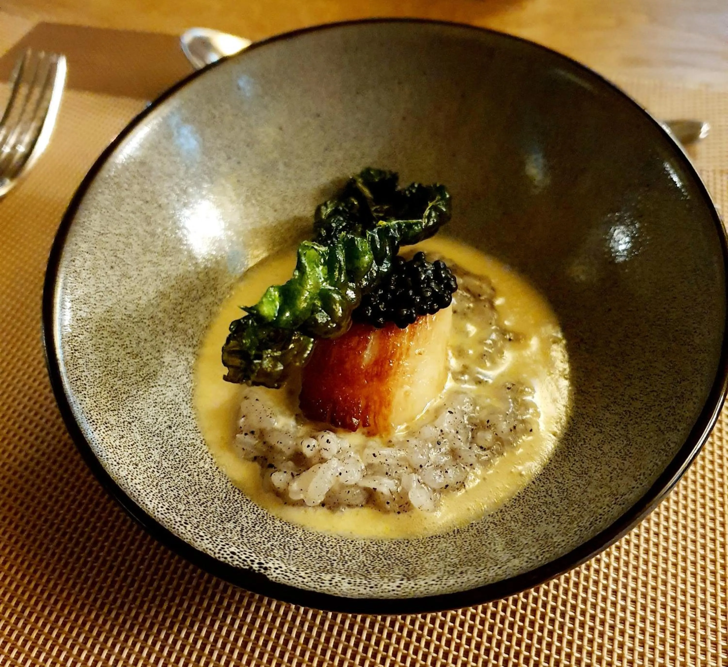 Food and drinks in Achray House Restaurant with Rooms