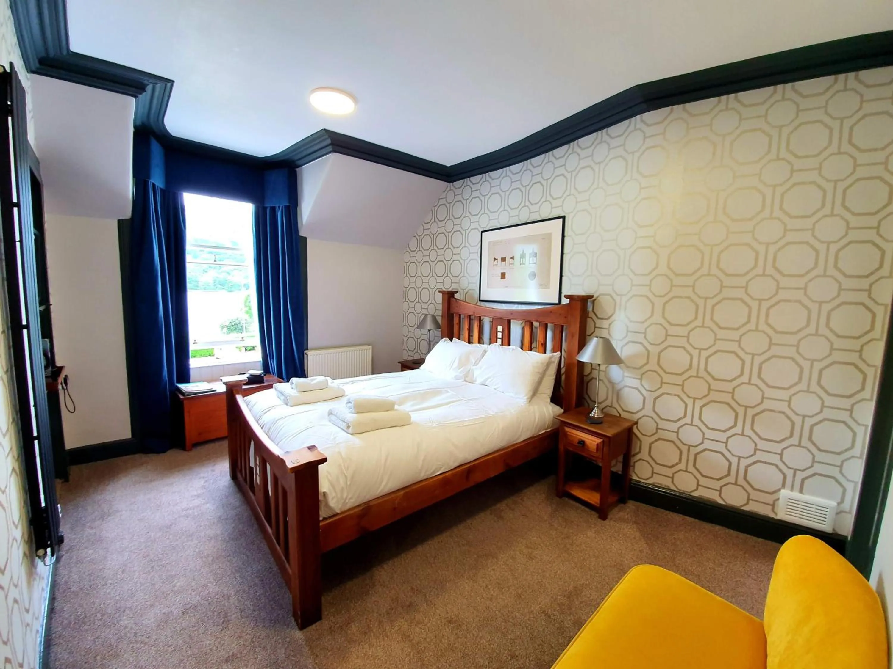 Bed in Achray House Restaurant with Rooms