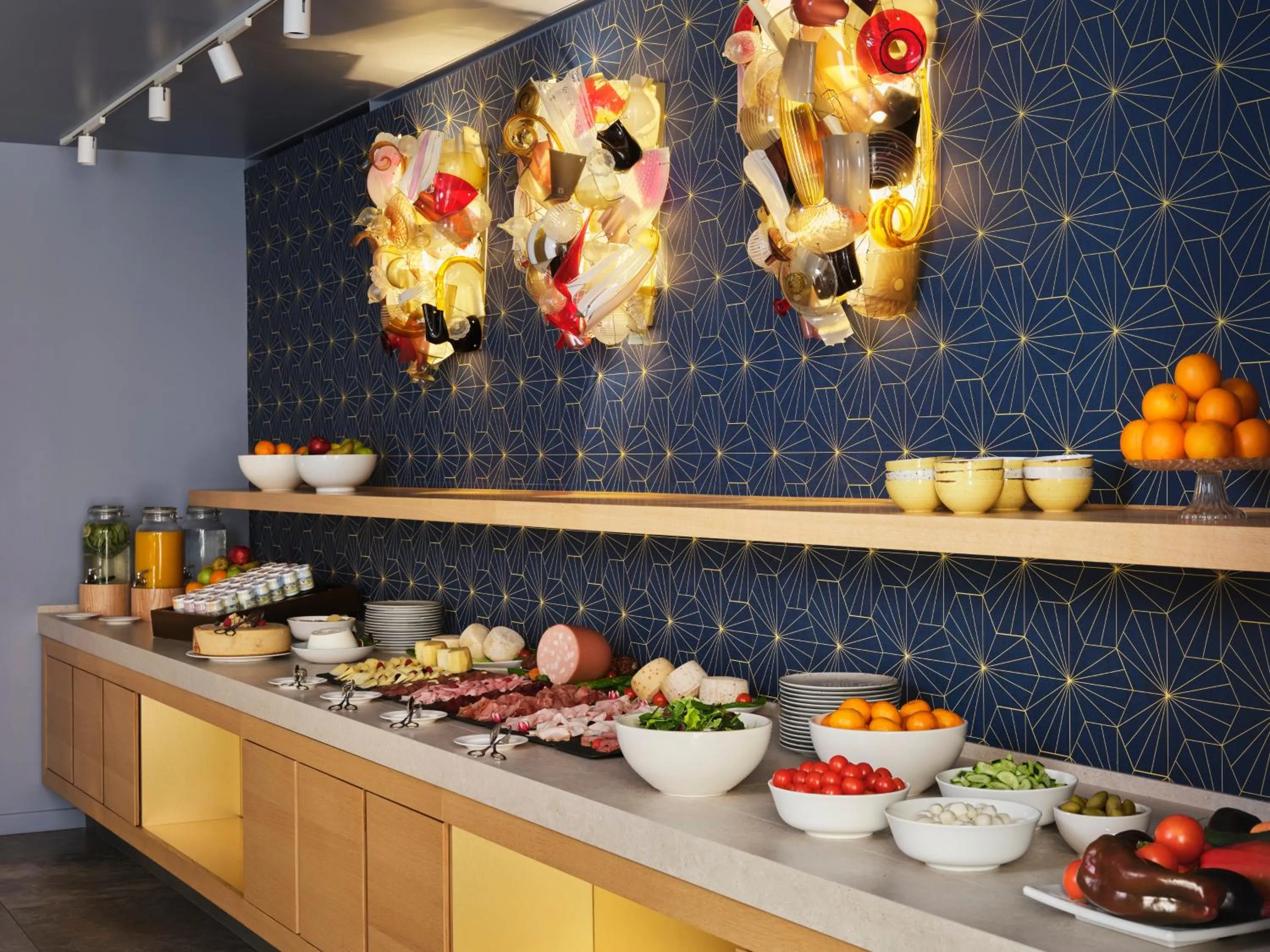 Buffet breakfast in Hyatt Centric Murano Venice