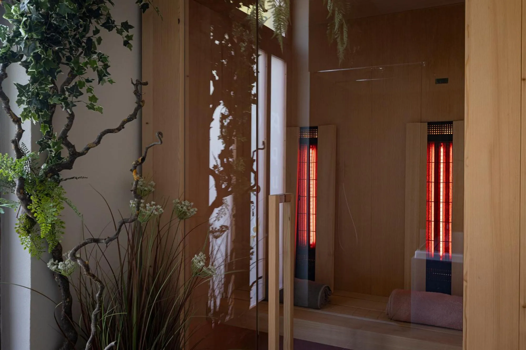 Sauna in La Camelia Bianca B&B