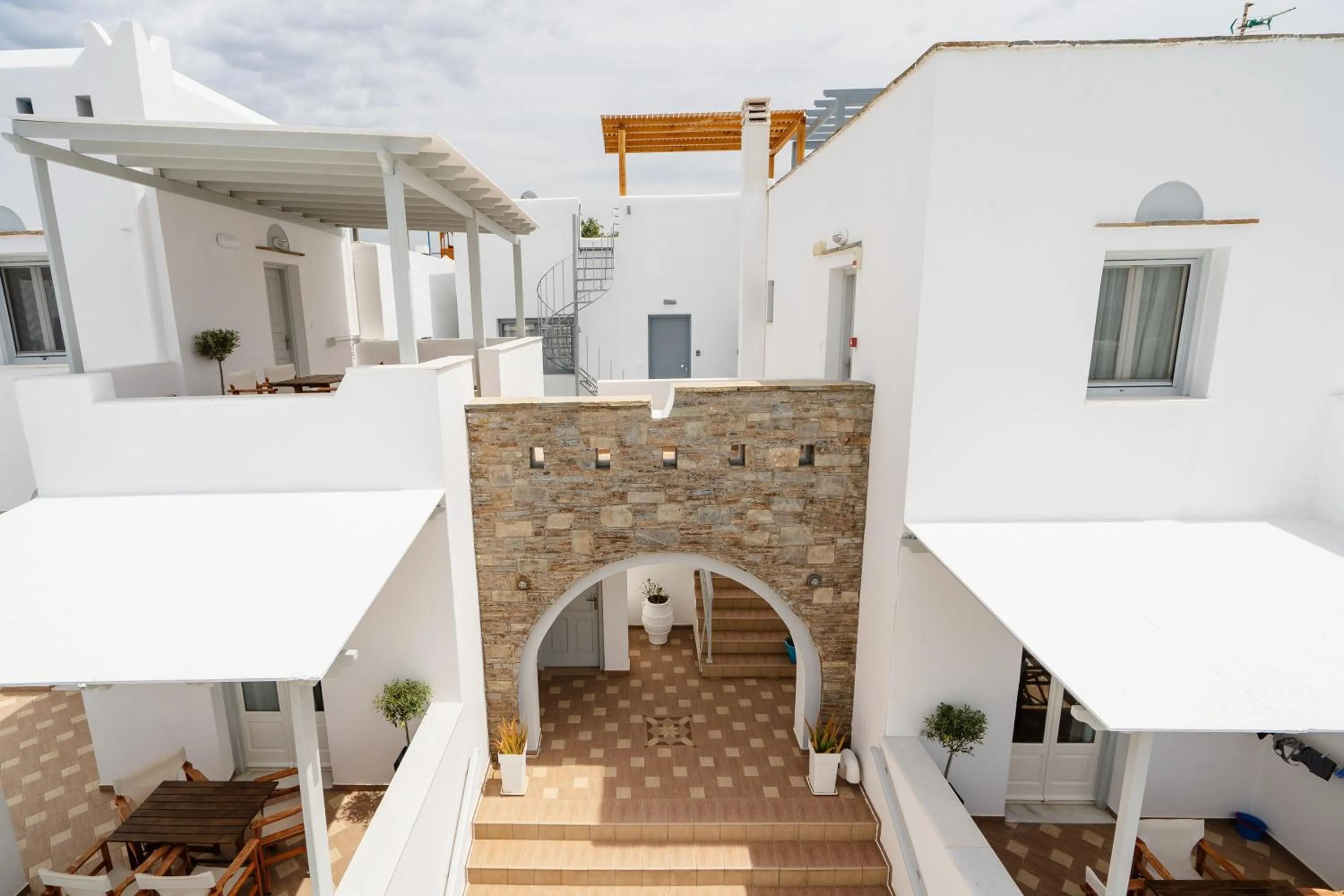 Property building in Erato Inn Naxos