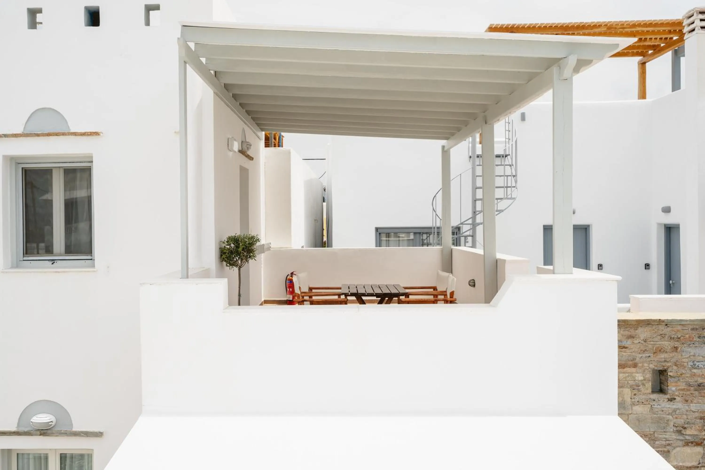 Property building in Erato Inn Naxos