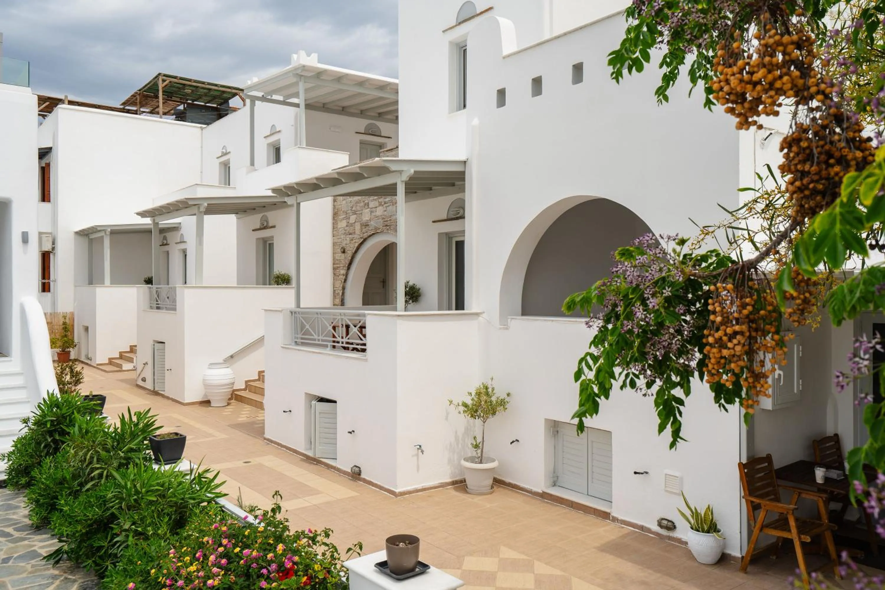 Property building in Erato Inn Naxos