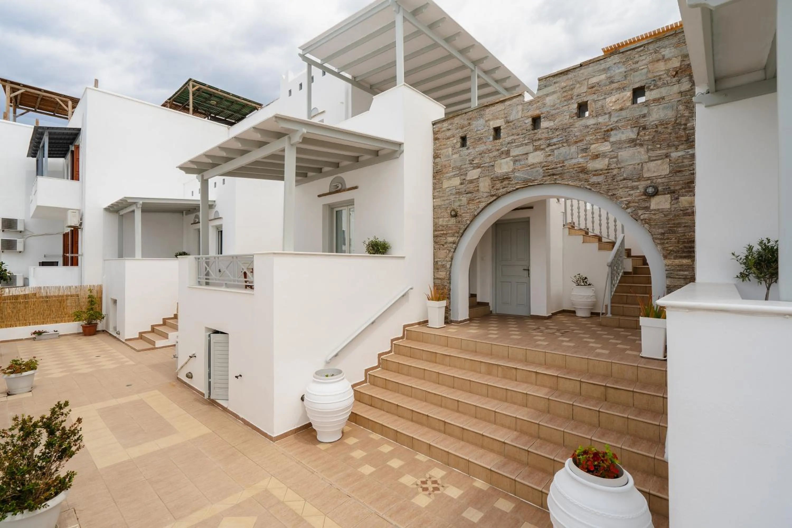 Property building in Erato Inn Naxos
