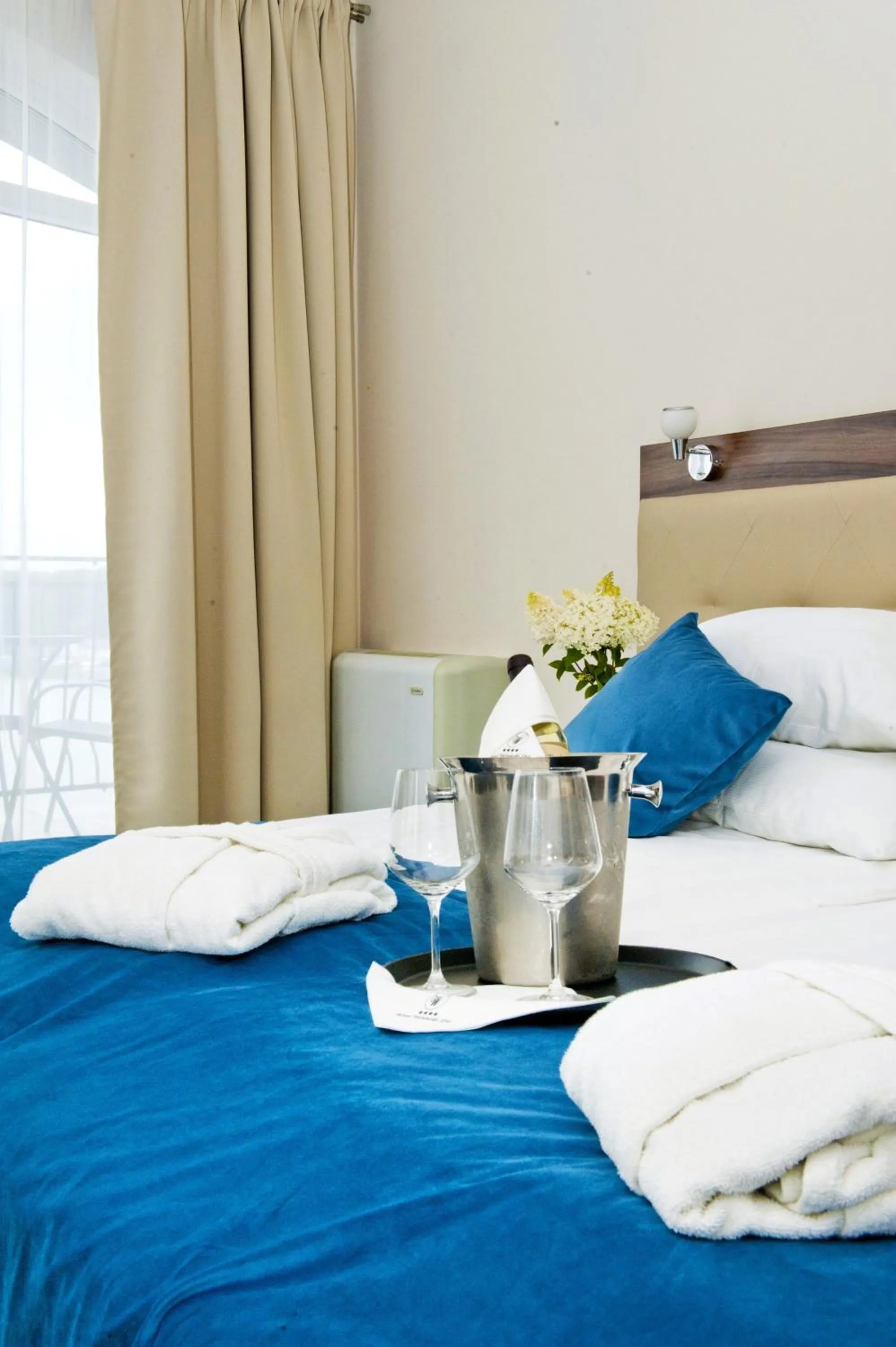 Bed in Hotel Woiński Spa