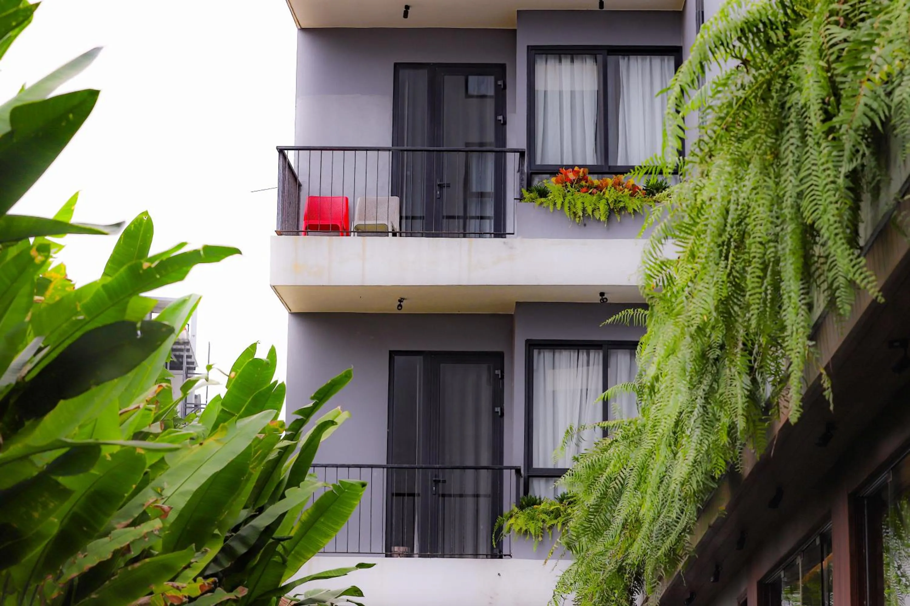 Balcony/Terrace in K House Apartment Danang Beach