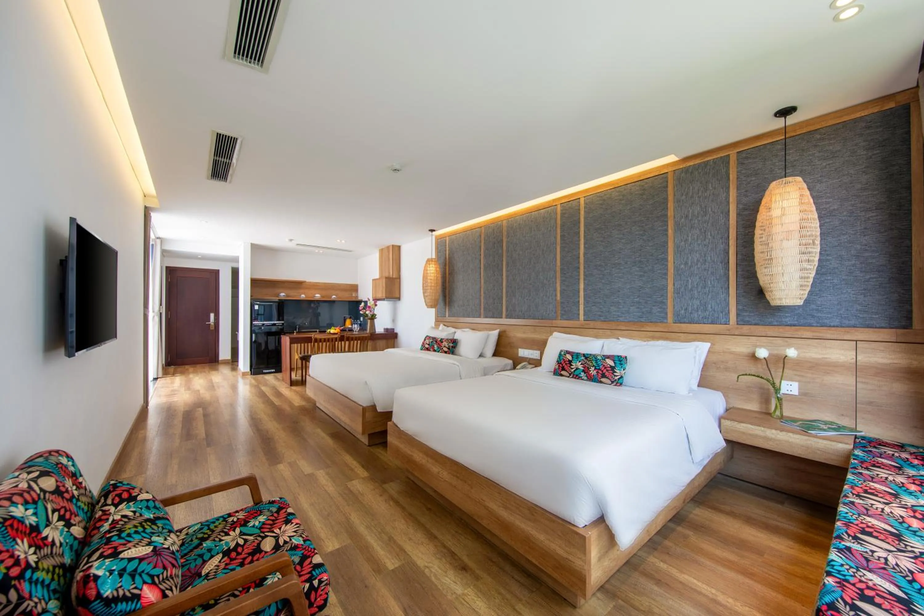 Photo of the whole room, Bed in K House Apartment Danang Beach