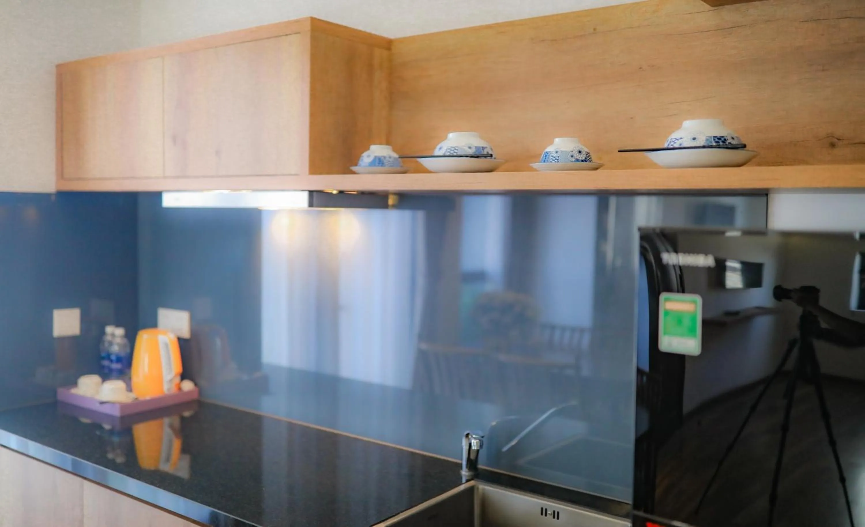 stove in K House Apartment Danang Beach