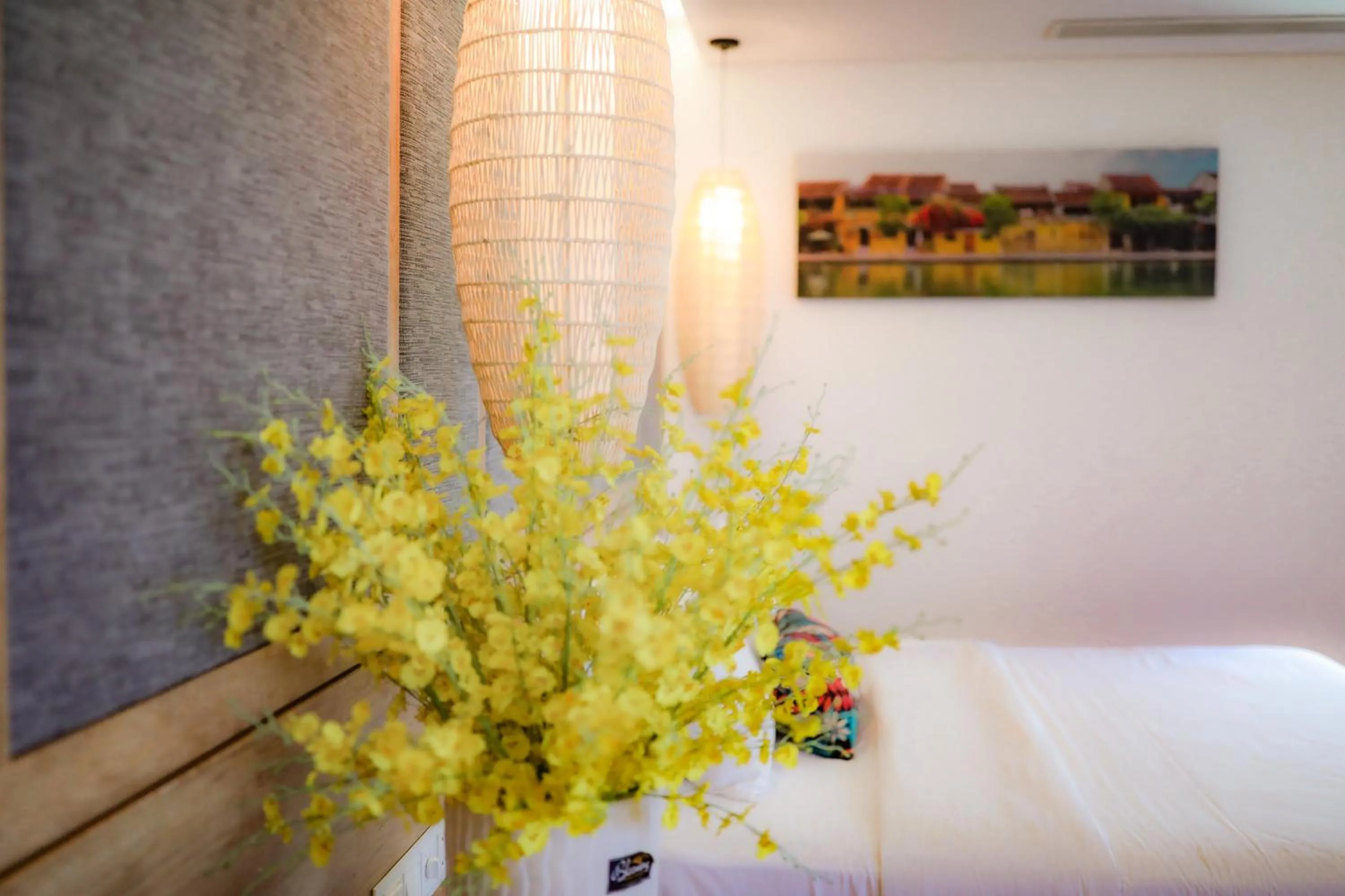 Bed in K House Apartment Danang Beach