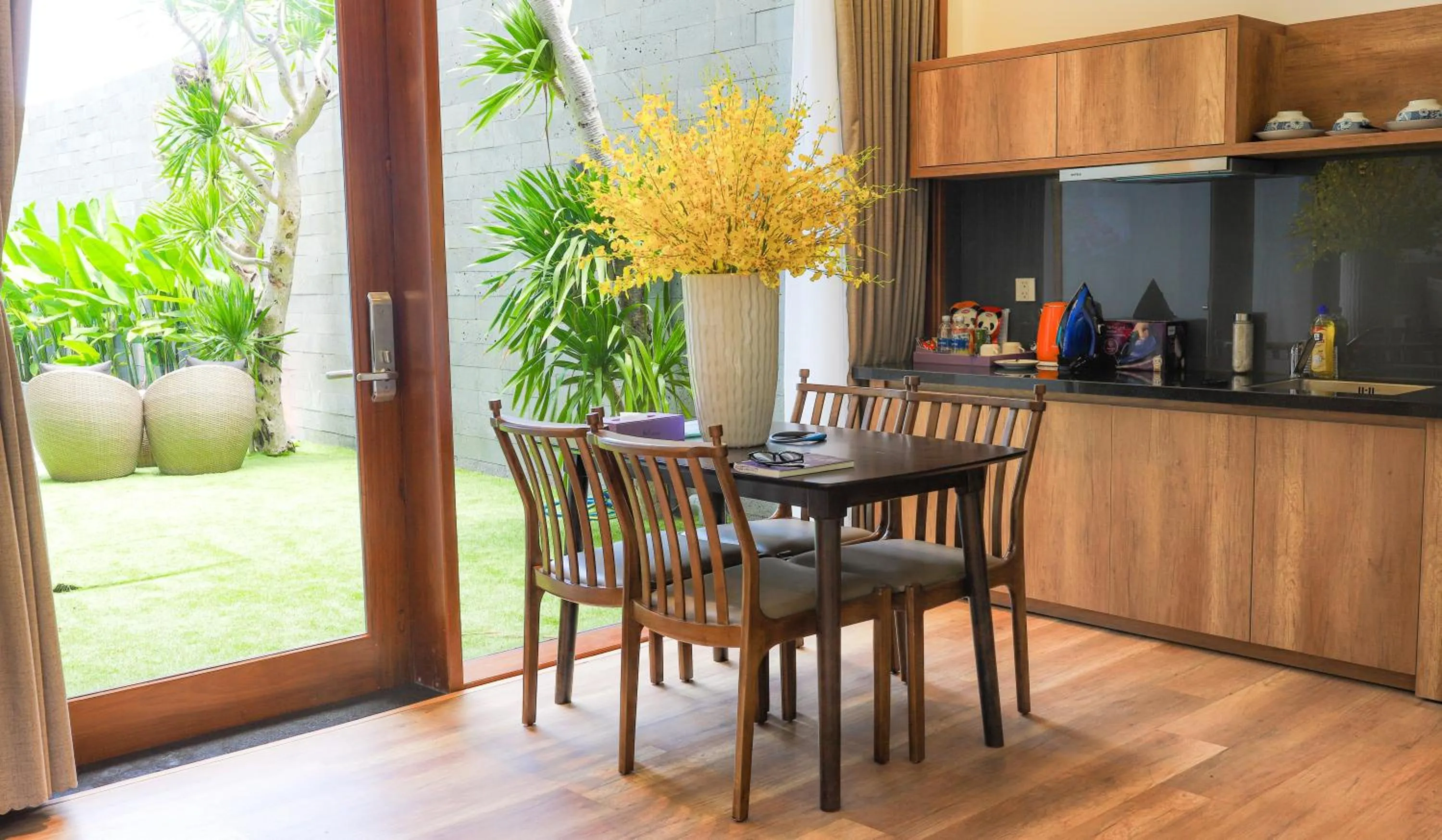 Kitchen or kitchenette in K House Apartment Danang Beach