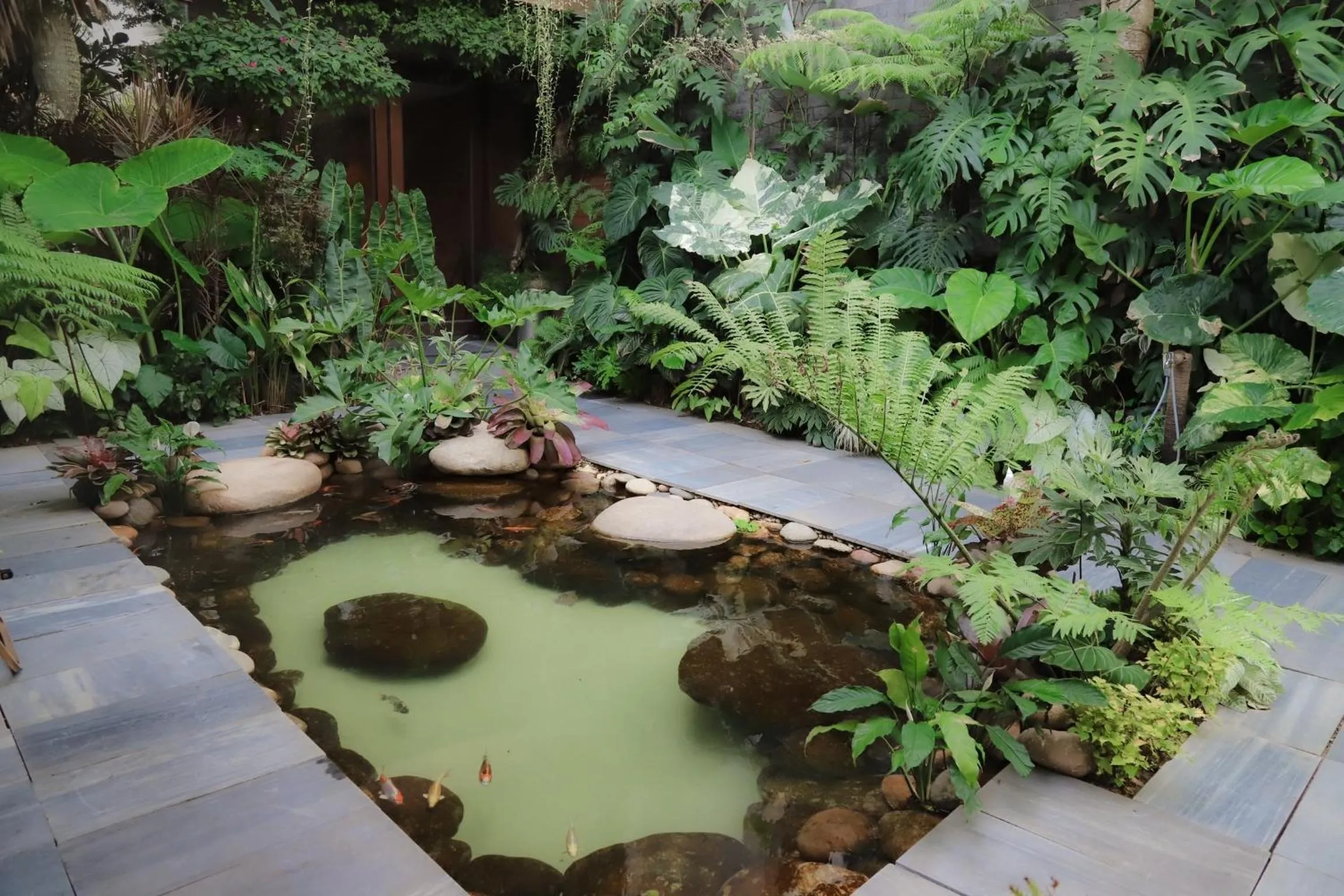 Garden in K House Apartment Danang Beach