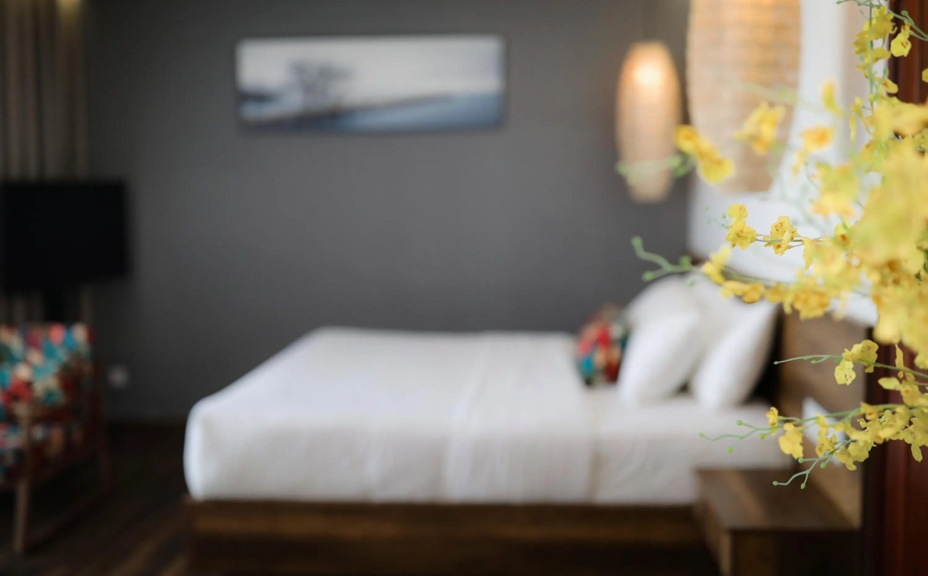 Bed in K House Apartment Danang Beach