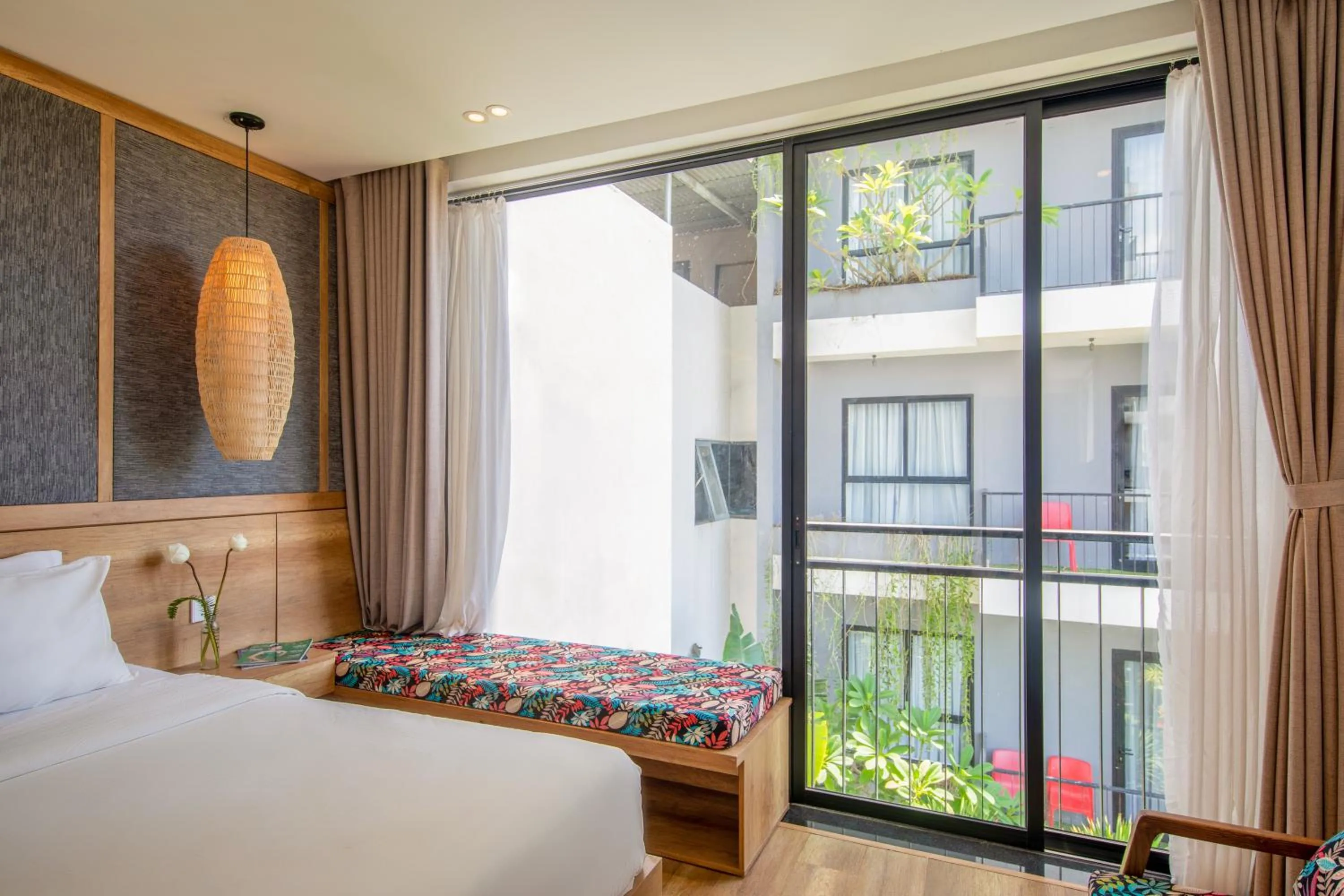 Bedroom, Bed in K House Apartment Danang Beach