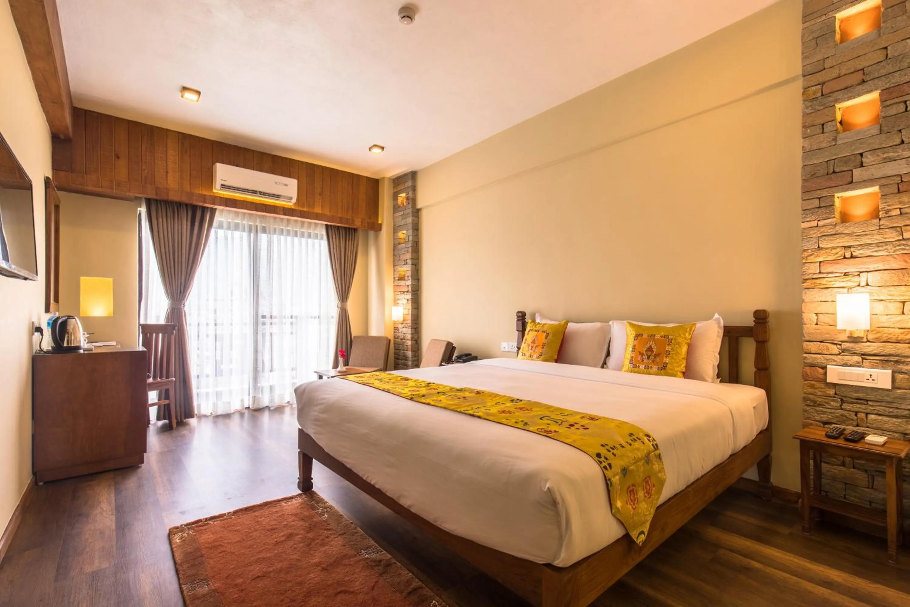 Photo of the whole room, Bed in Hotel Mala Pokhara