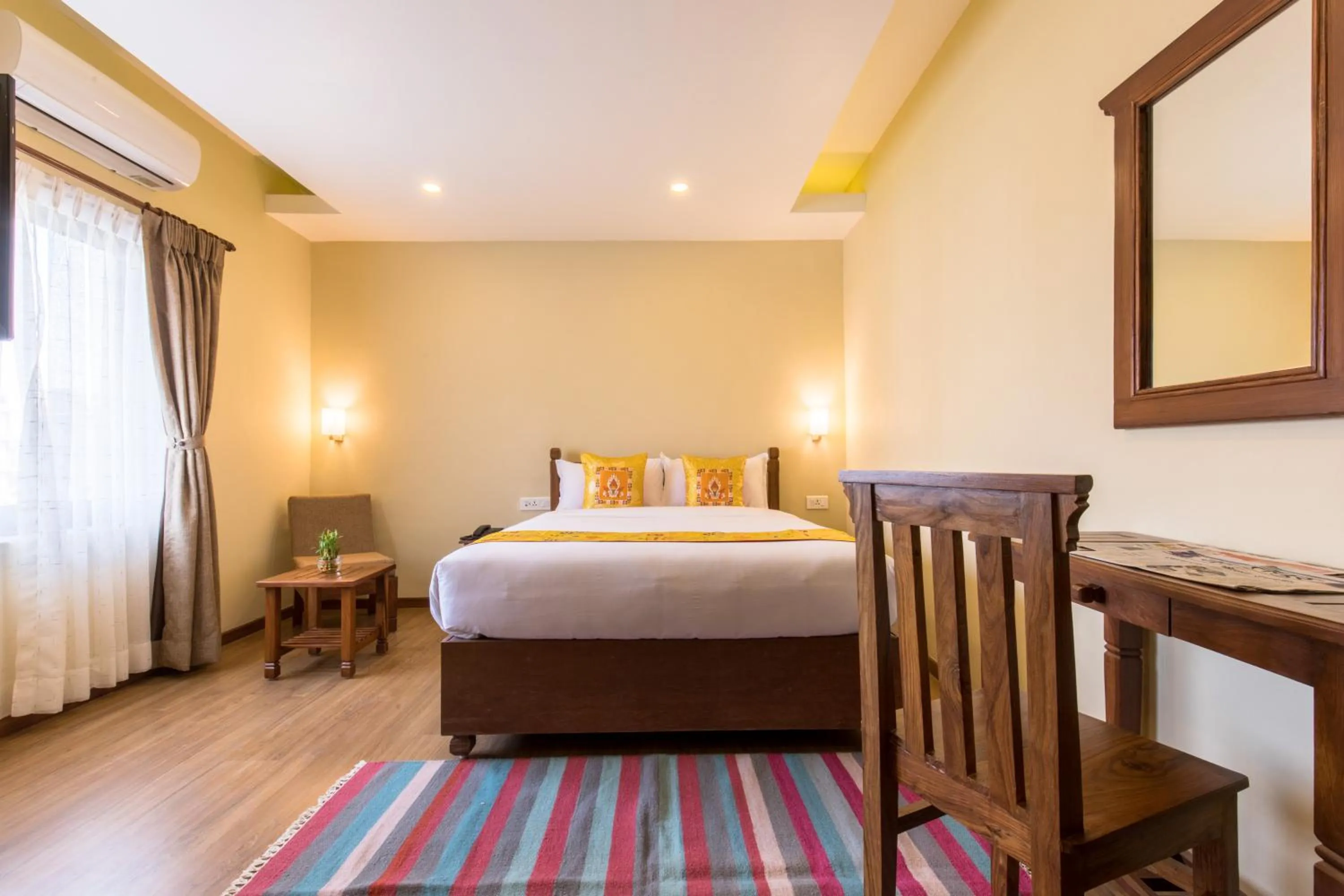 Photo of the whole room, Bed in Hotel Mala Pokhara