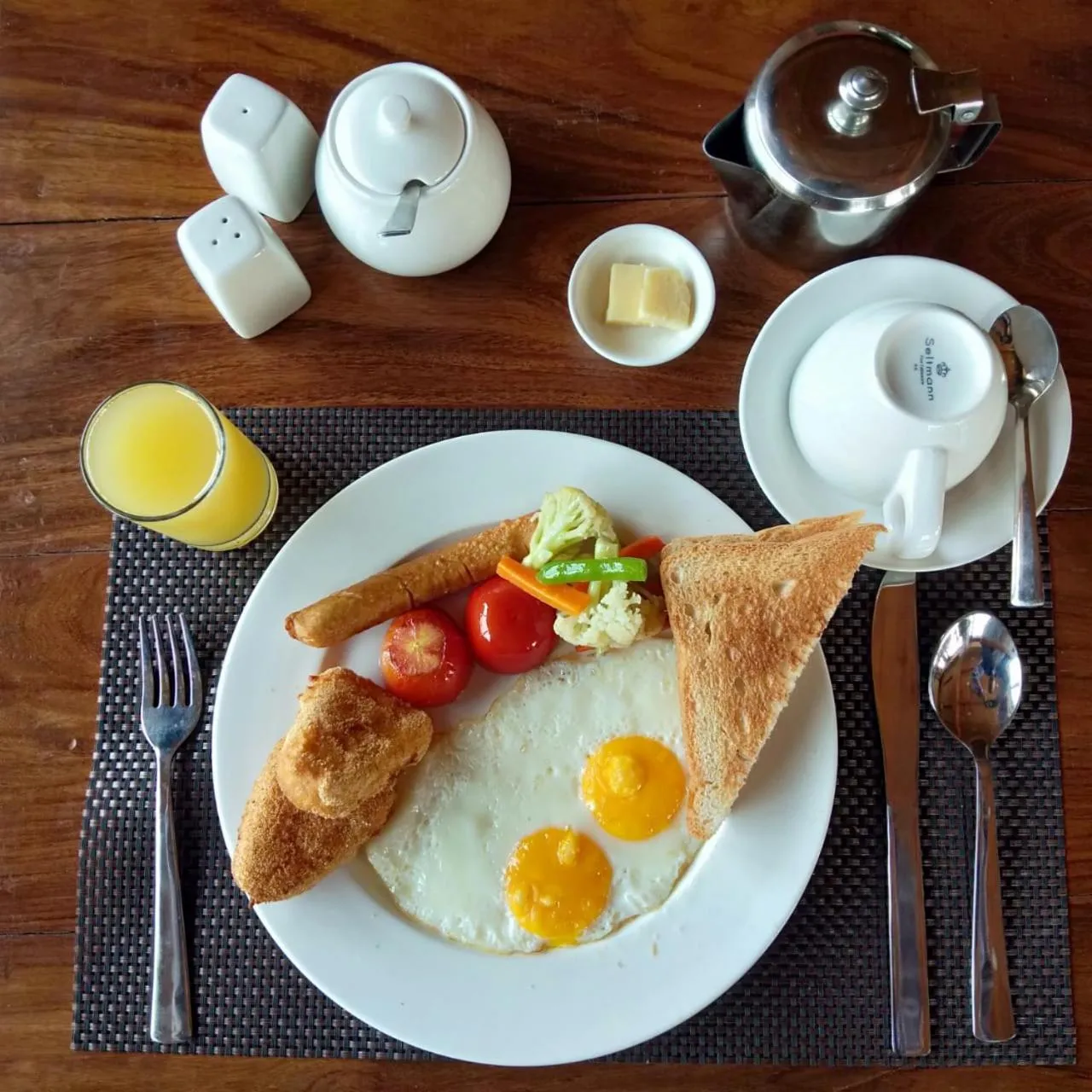 Breakfast in Hotel Mala Pokhara