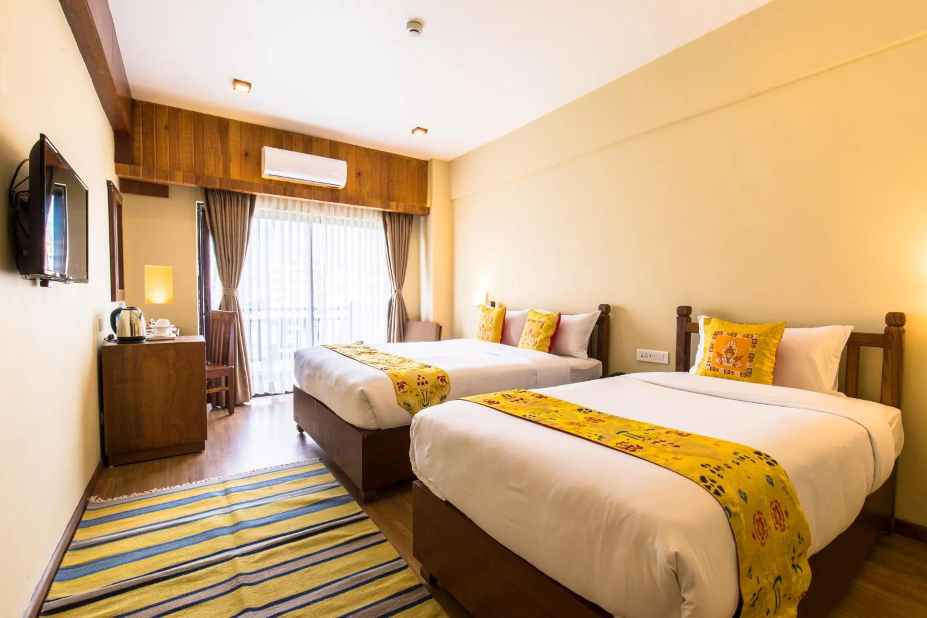 Photo of the whole room, Bed in Hotel Mala Pokhara