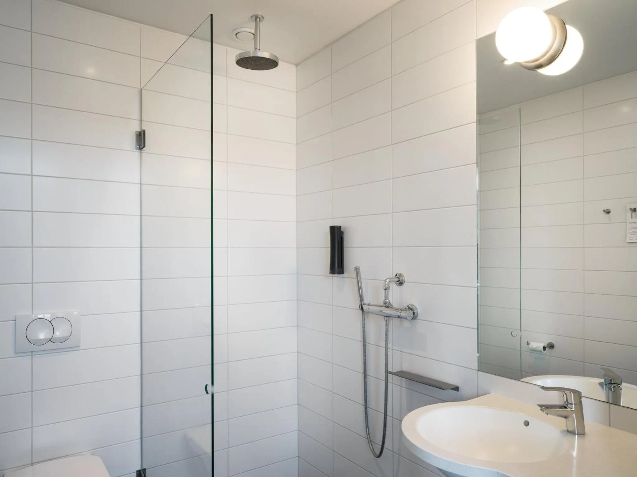 Bathroom in Reykjavik Lights Hotel by Keahotels