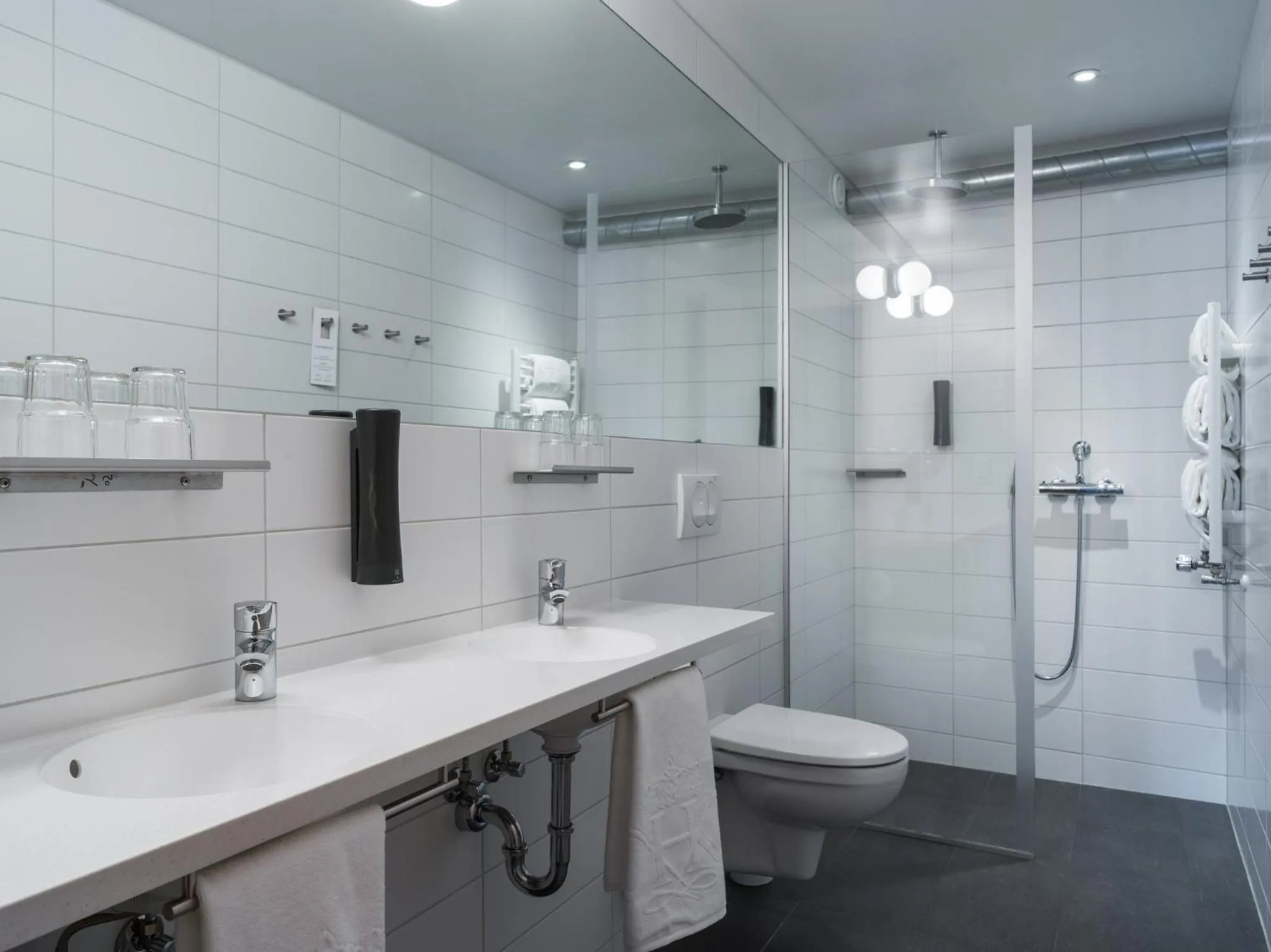 Bathroom in Reykjavik Lights Hotel by Keahotels
