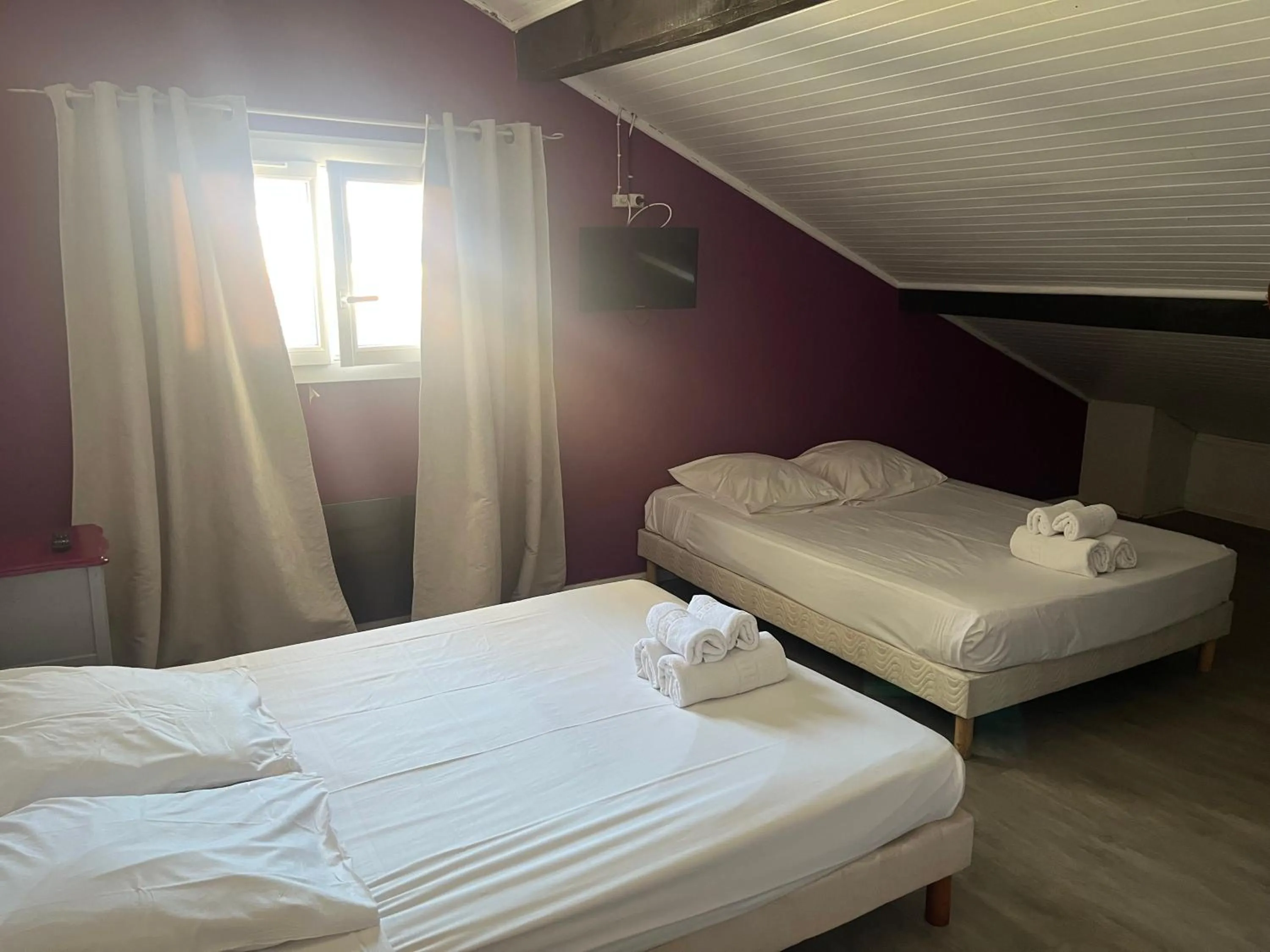 Bed in Hôtel Bellevue