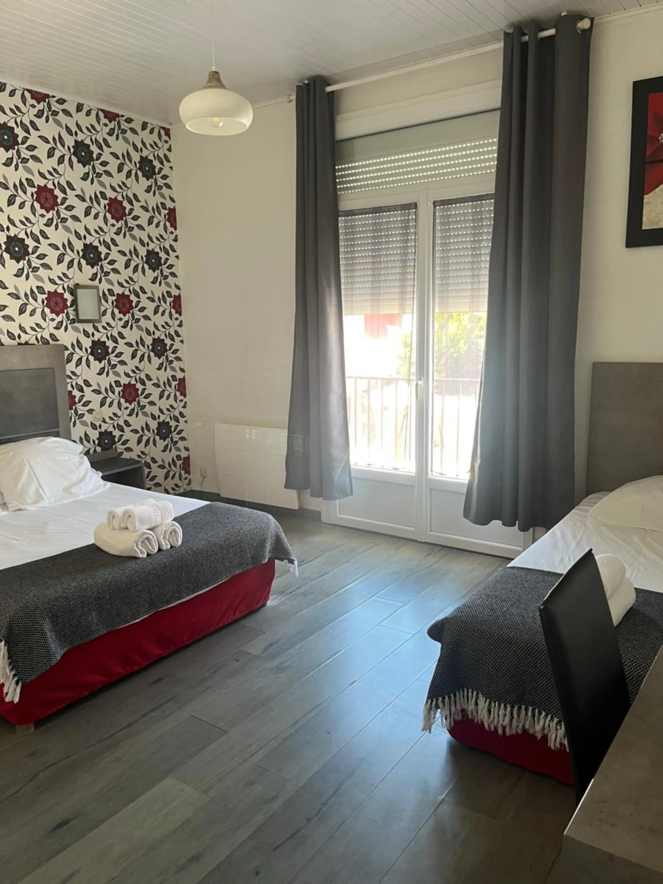 Bed in Hôtel Bellevue