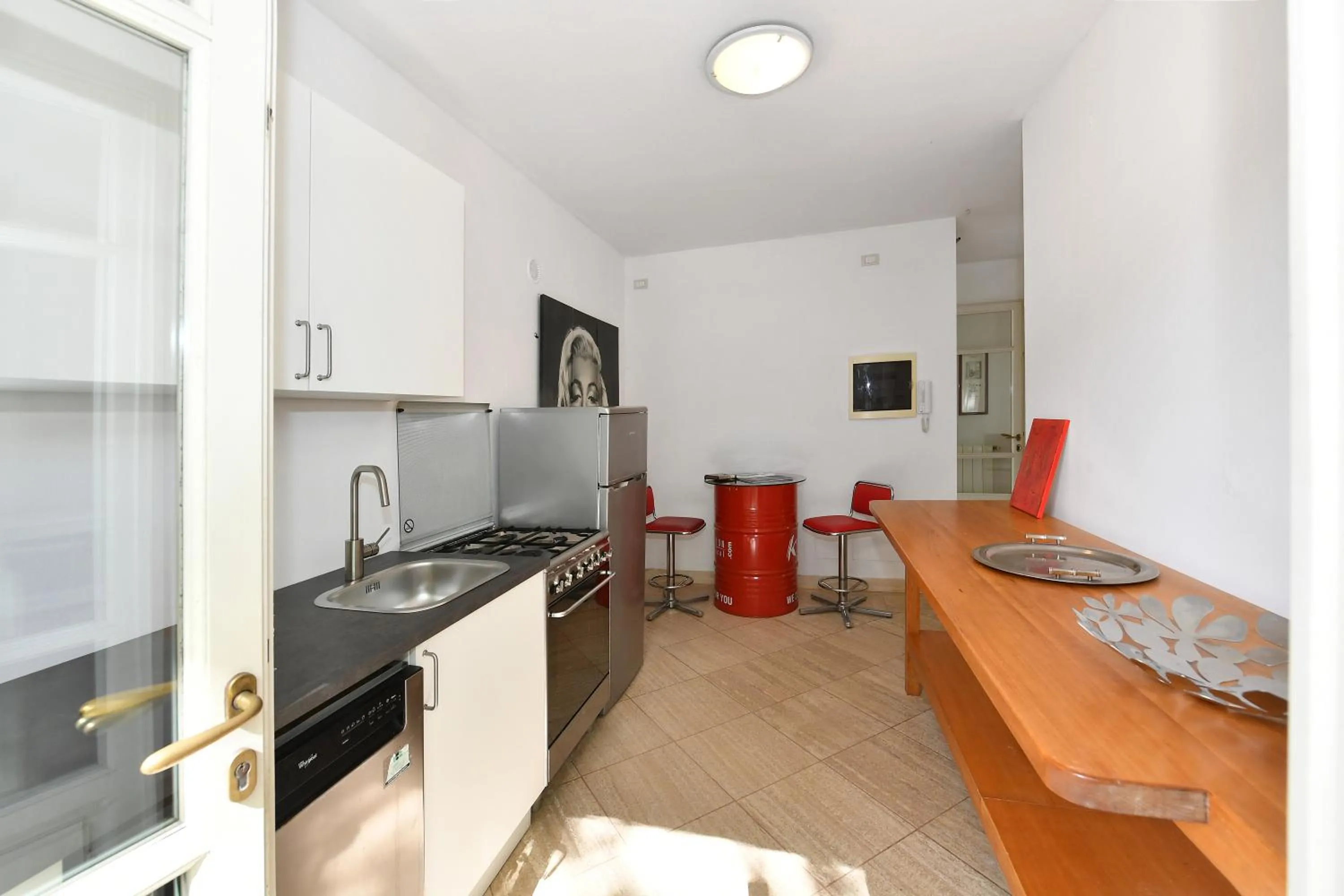 Kitchen or kitchenette in Relais Villa Isabel